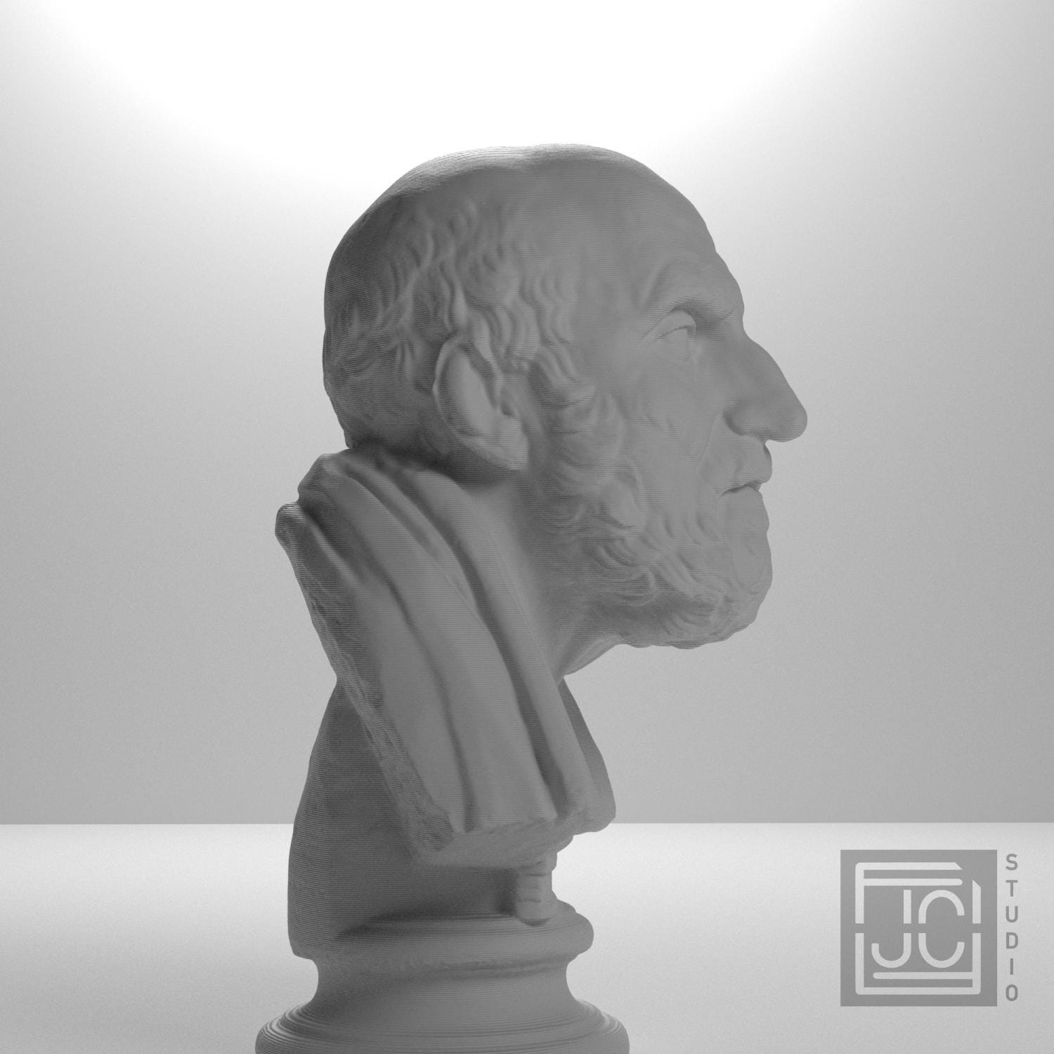 Chrysippos 3D Printed Collectible Bust