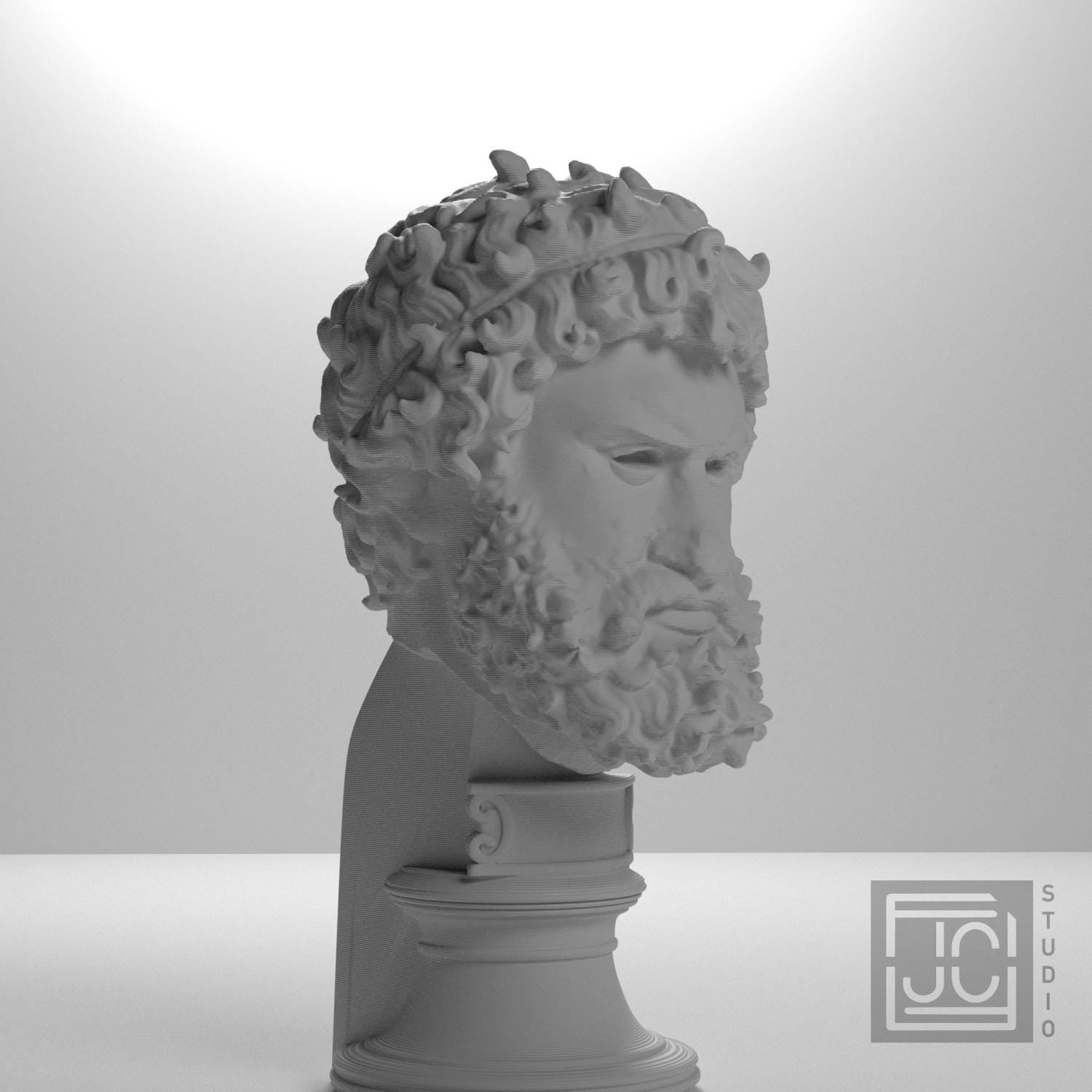 Olympian Boxer (?) 3D Printed Collectible Bust
