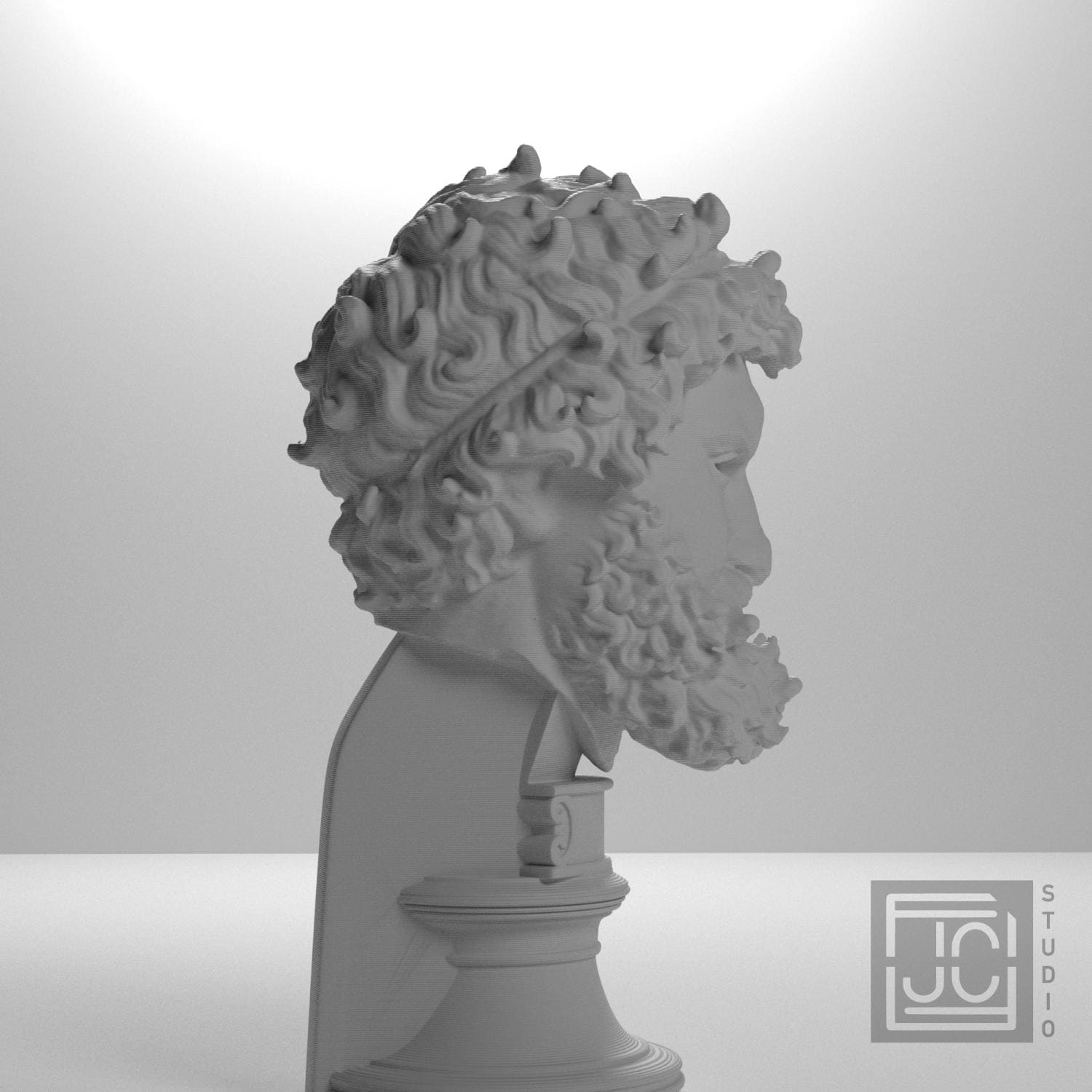 Olympian Boxer (?) 3D Printed Collectible Bust