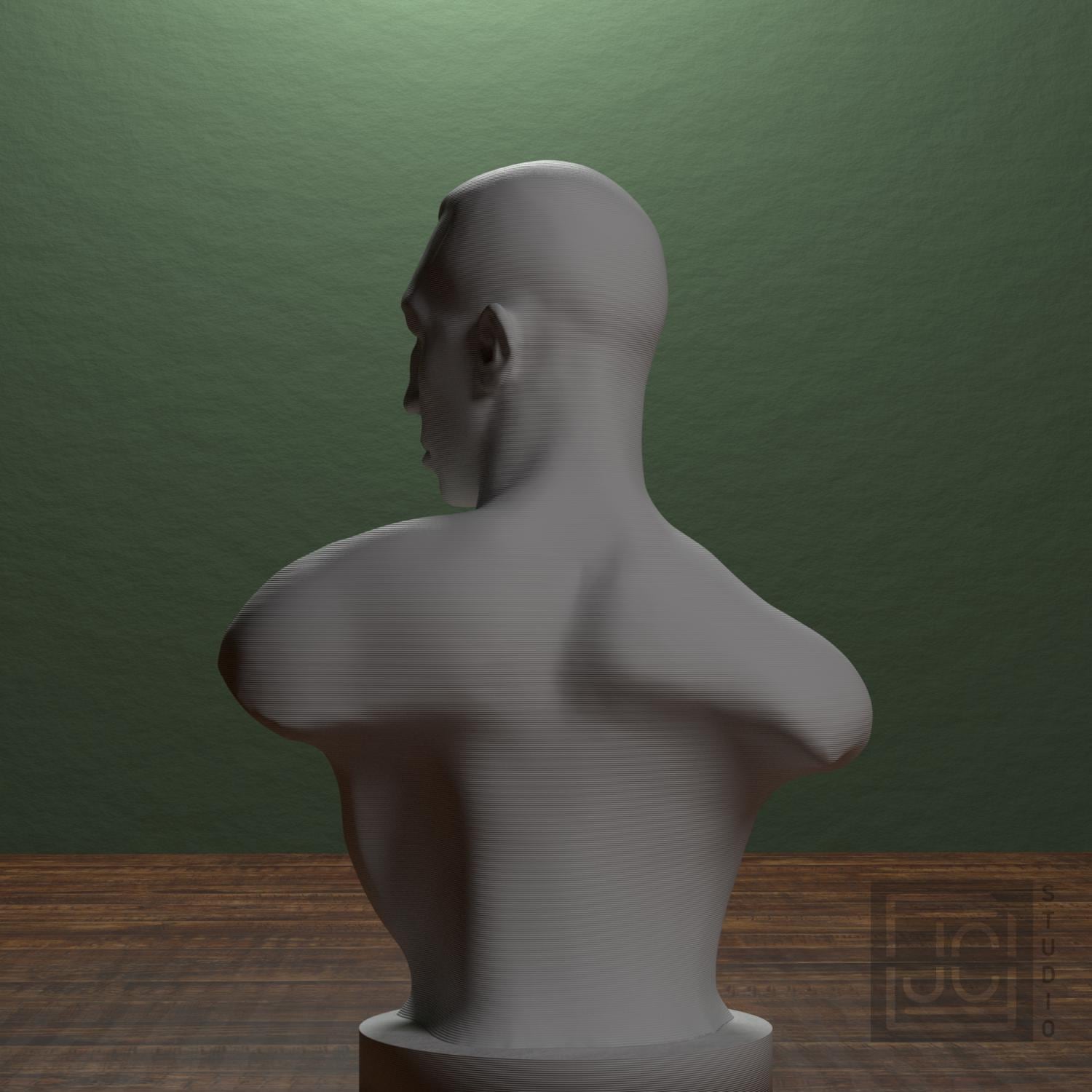 Emil Andreasen, The Boxer 3D Printed Collectible Bust