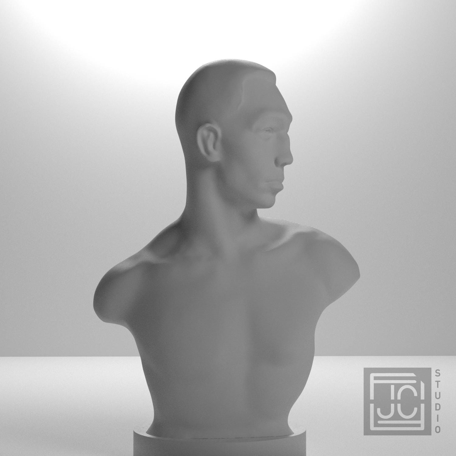Emil Andreasen, The Boxer 3D Printed Collectible Bust