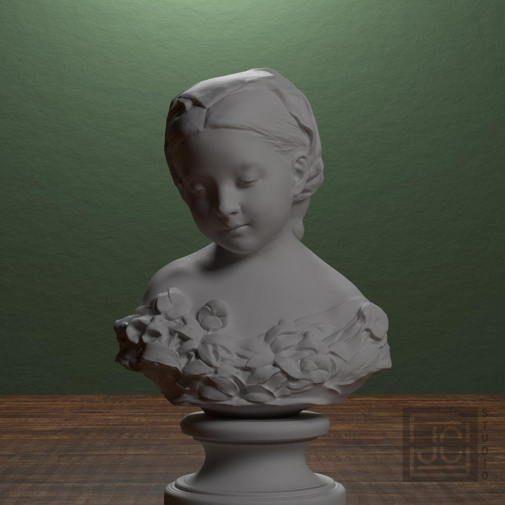 La Petite Pensee 3D Printed Collectible Bust