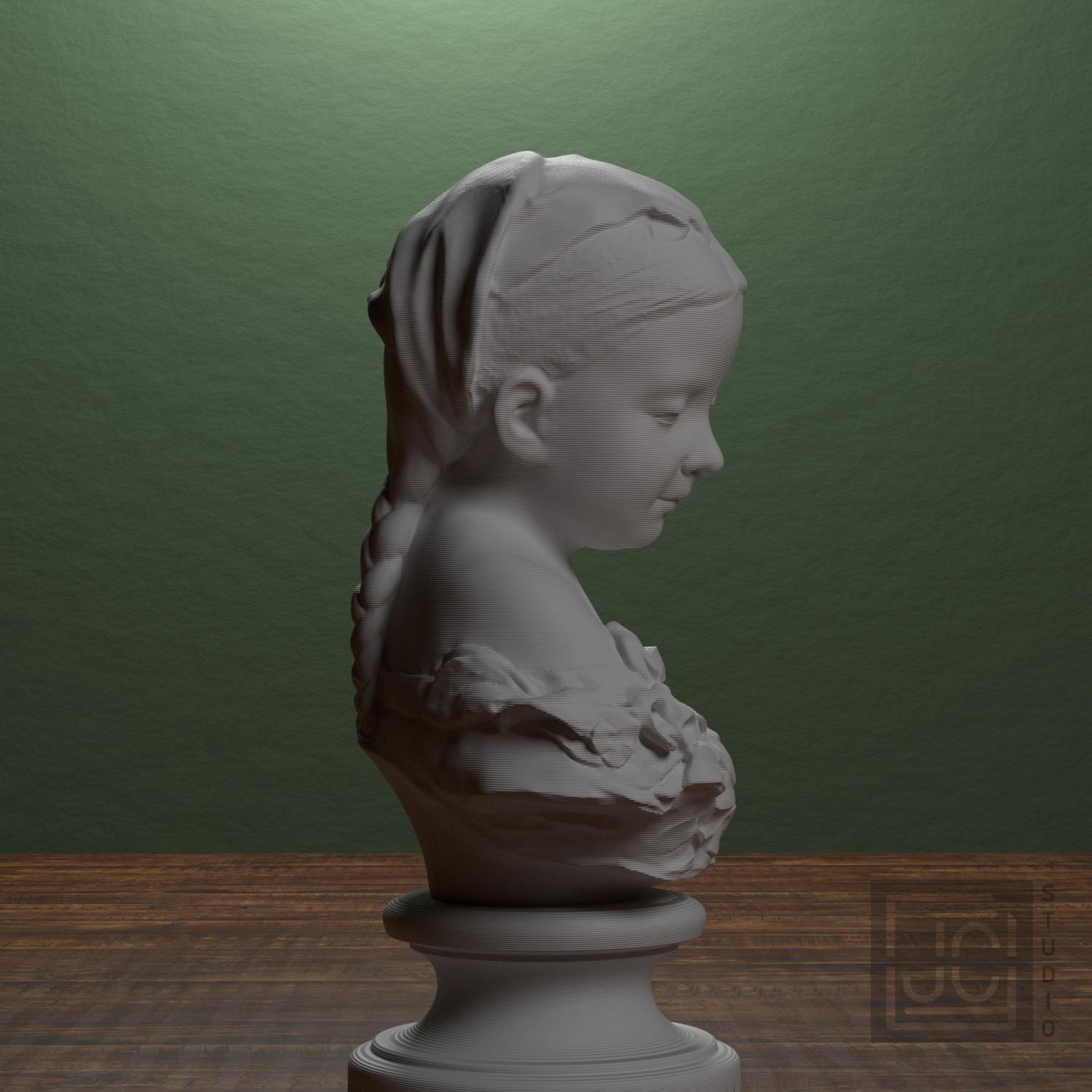 La Petite Pensee 3D Printed Collectible Bust