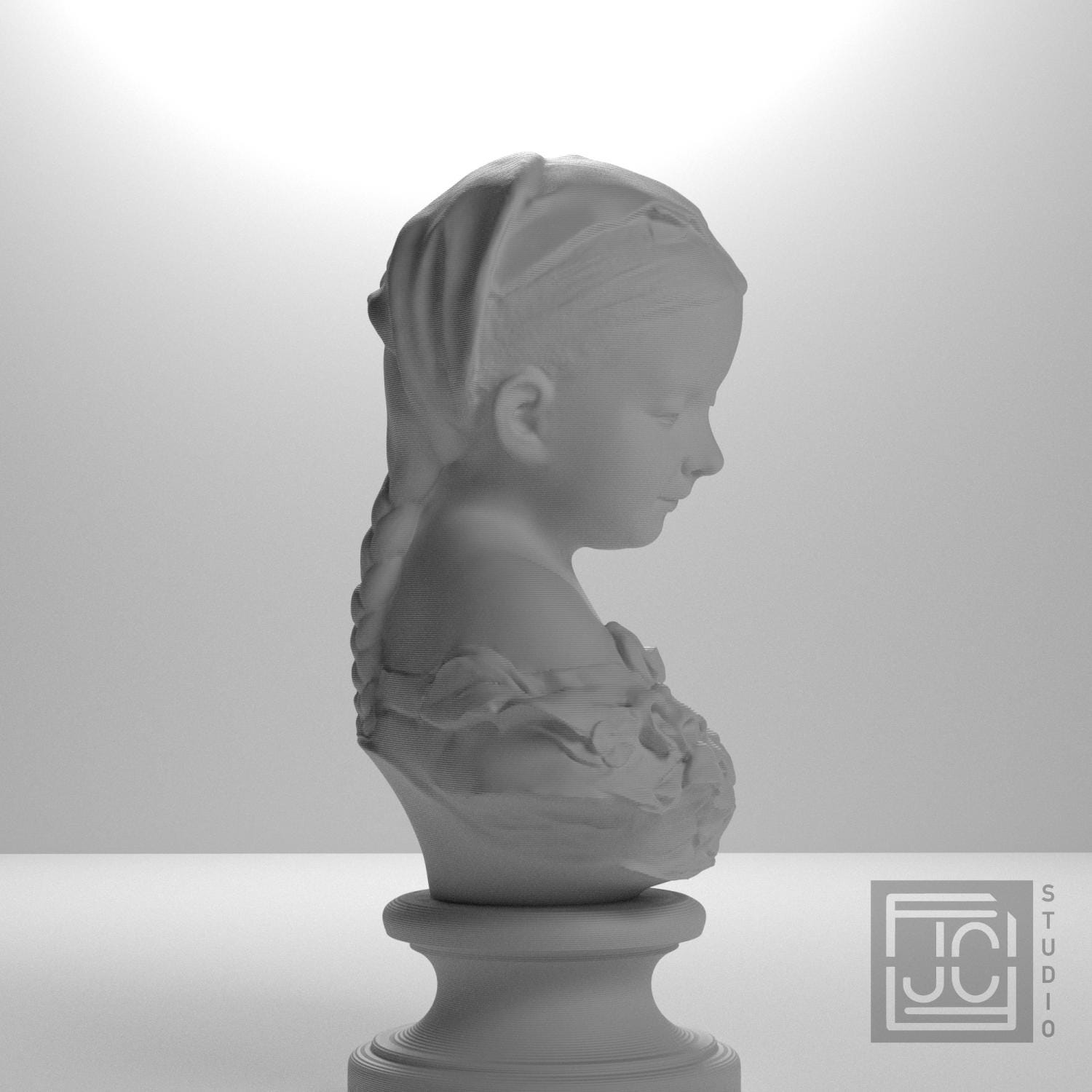 La Petite Pensee 3D Printed Collectible Bust