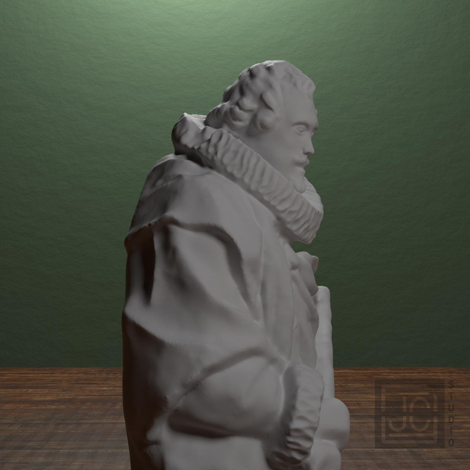 Prince Michele Damasceni-Peretti 3D Printed Collectible Bust