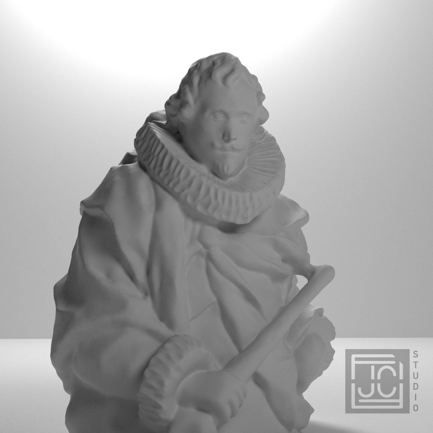 Prince Michele Damasceni-Peretti 3D Printed Collectible Bust