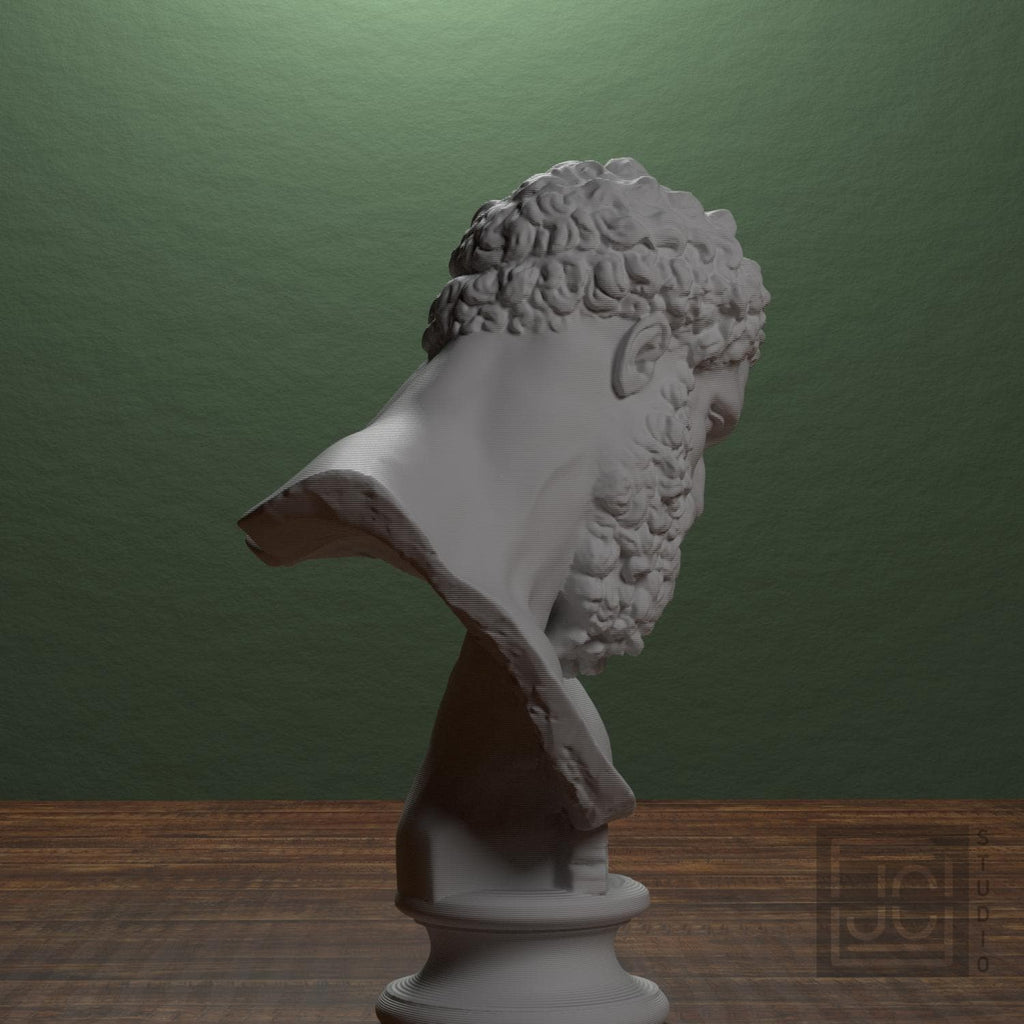 Farnese Hercules 3D Printed Collectible Bust