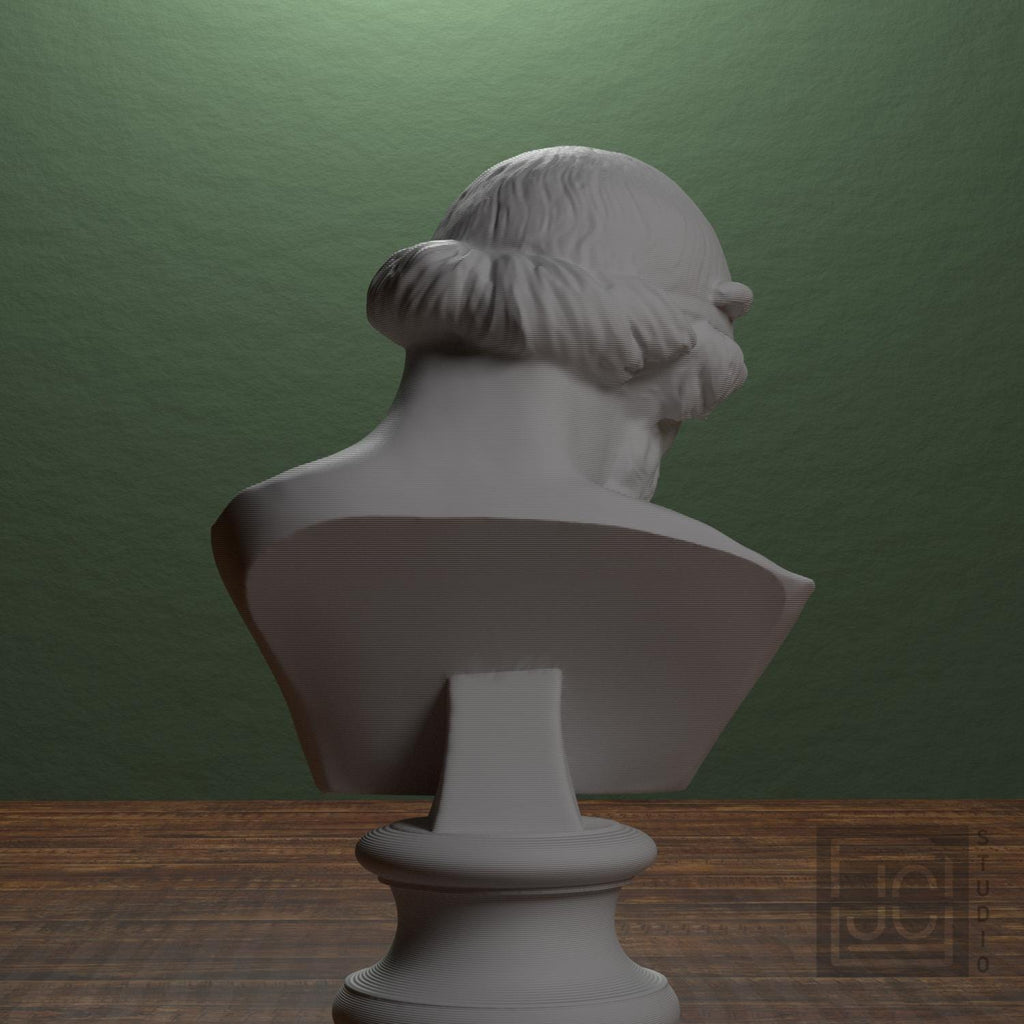 Dionysus, Priapus, Plato, or Poseidon 3D Printed Collectible Bust