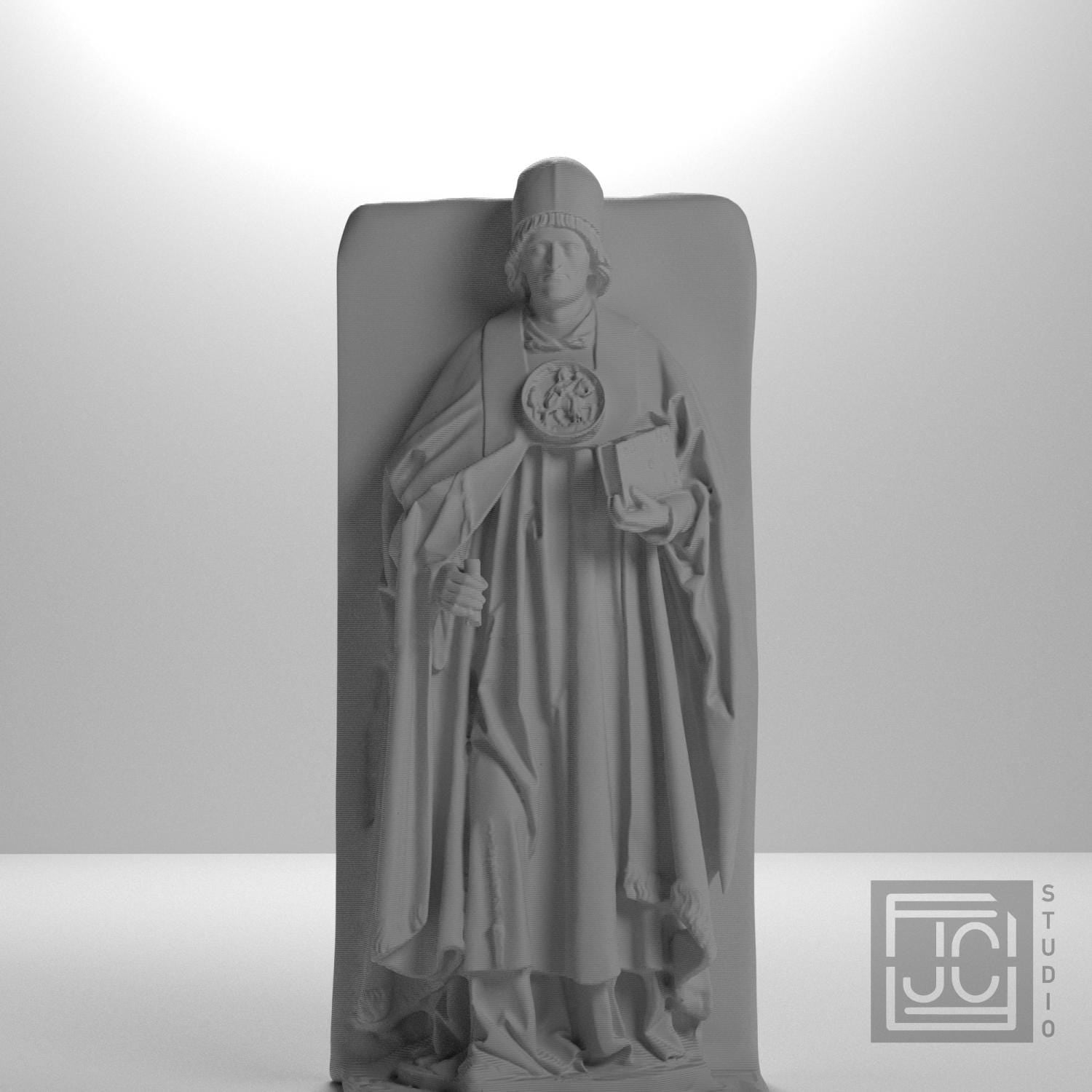 Adalbert of Saxony 3D Printed Collectible Bust