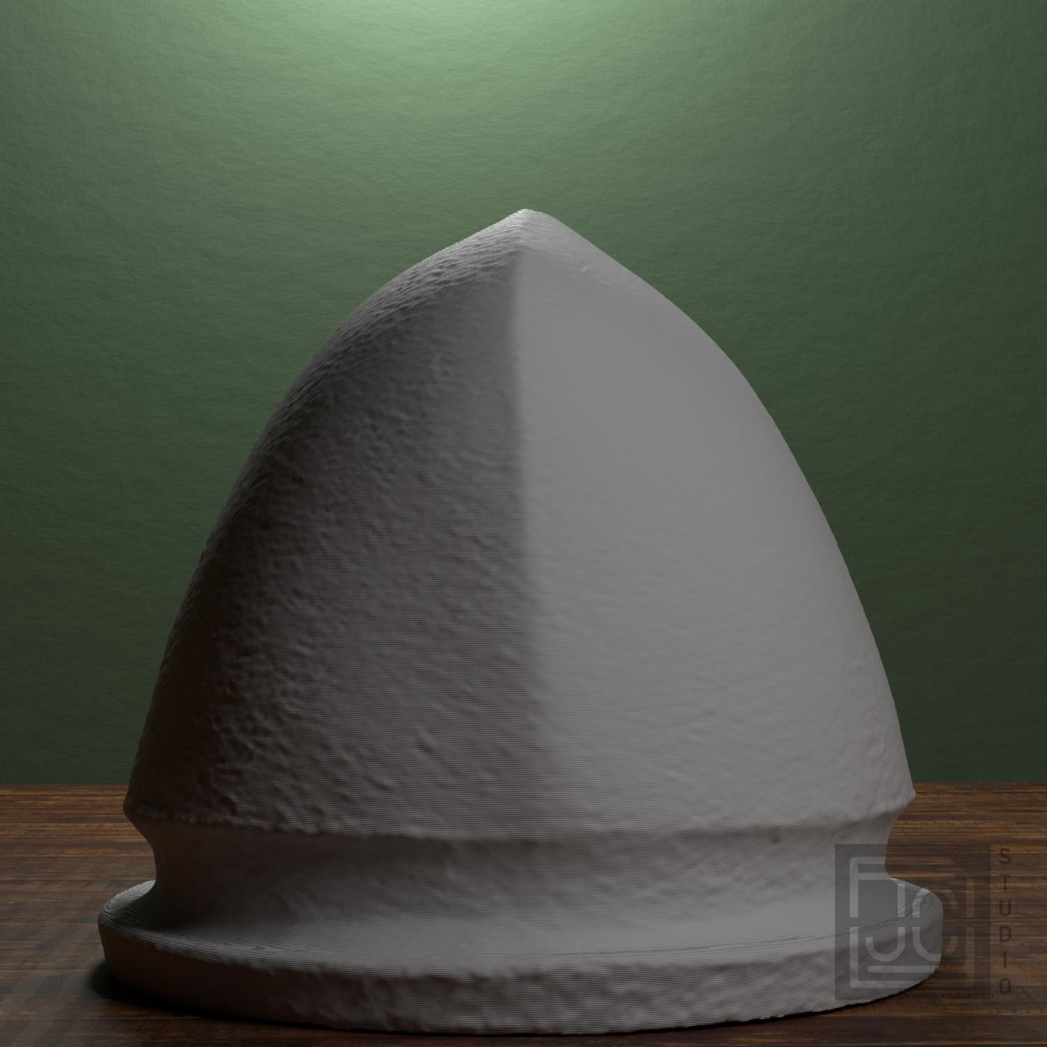 Etruscan Helmet 3D Printed Museum Replica