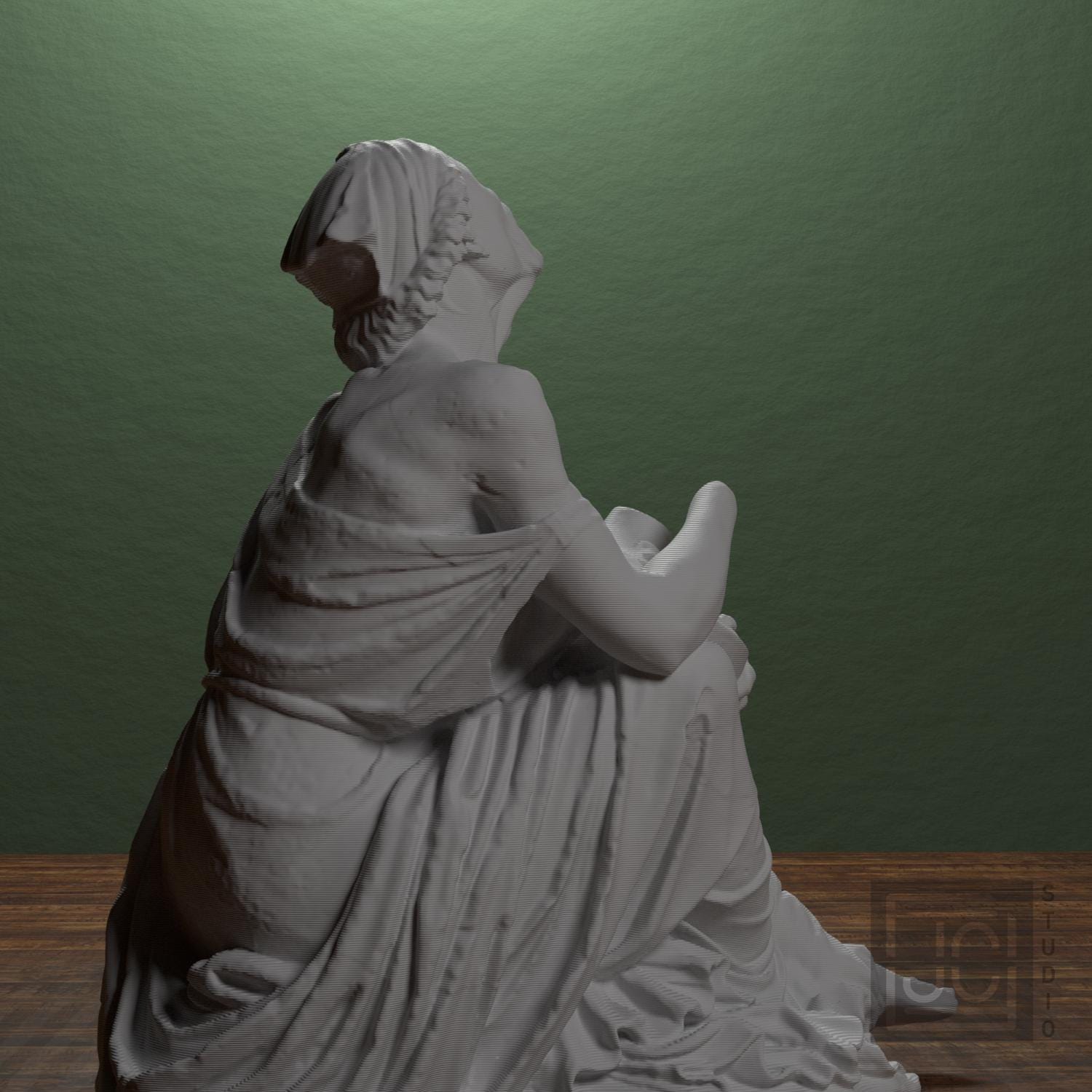 Old Drunkard 3D Printed Museum Replica