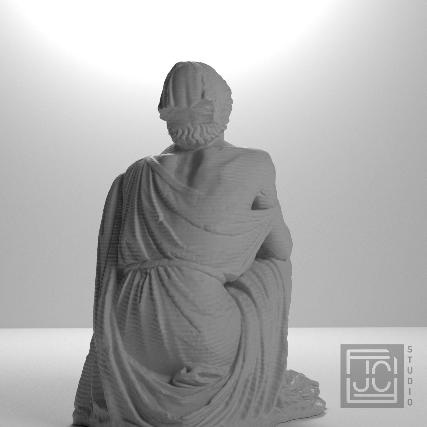 Old Drunkard 3D Printed Museum Replica