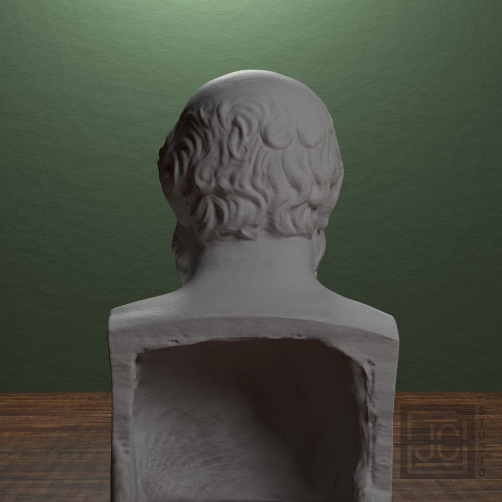 Socrates 3D Printed Collectible Bust