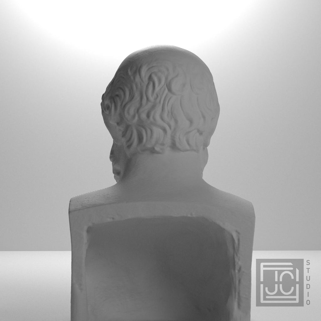 Socrates 3D Printed Collectible Bust