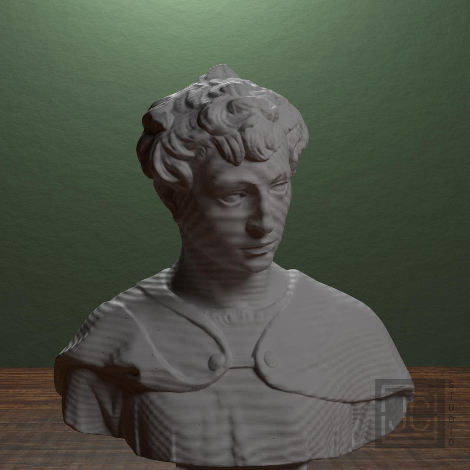John the Baptist 3D Printed Collectible Bust
