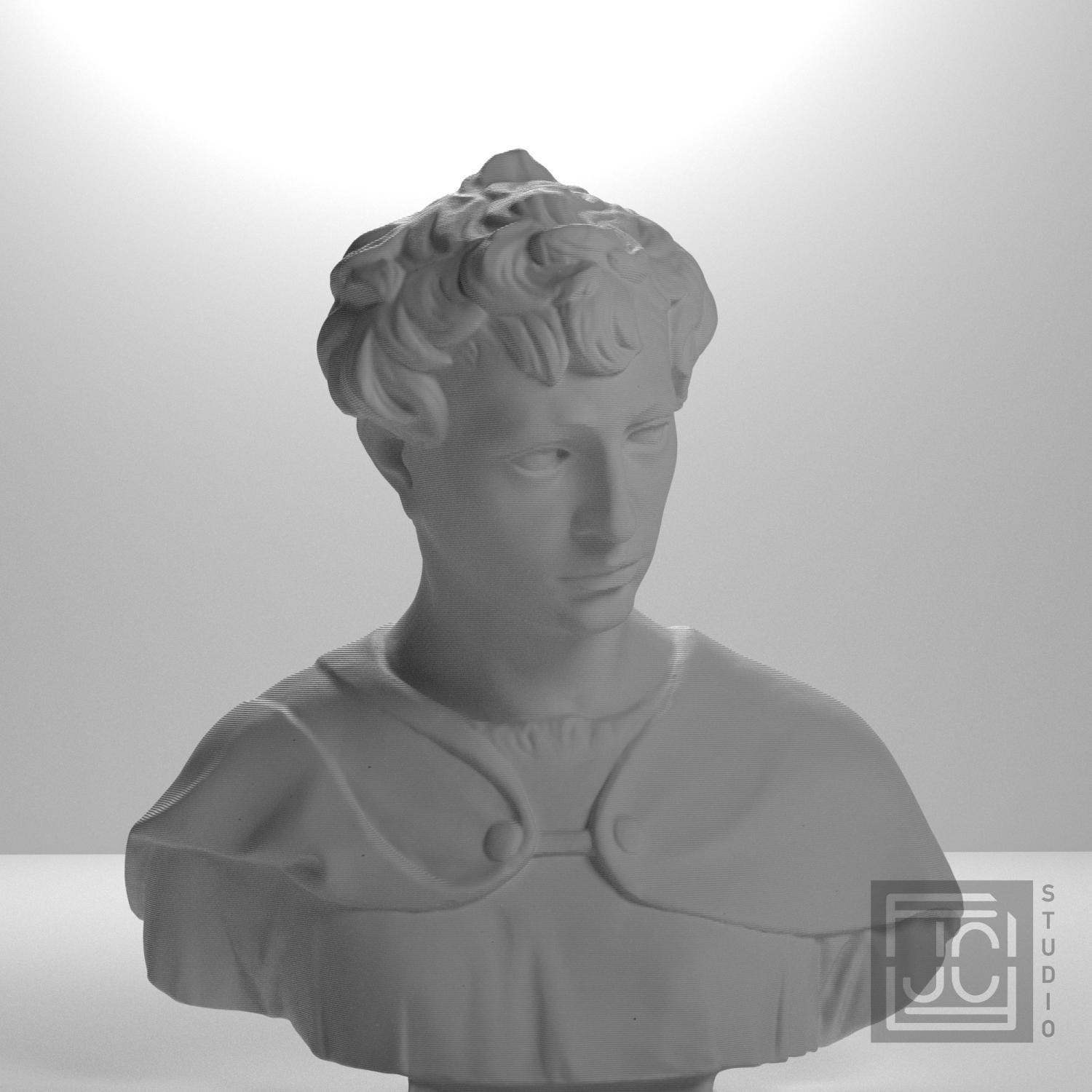 John the Baptist 3D Printed Collectible Bust