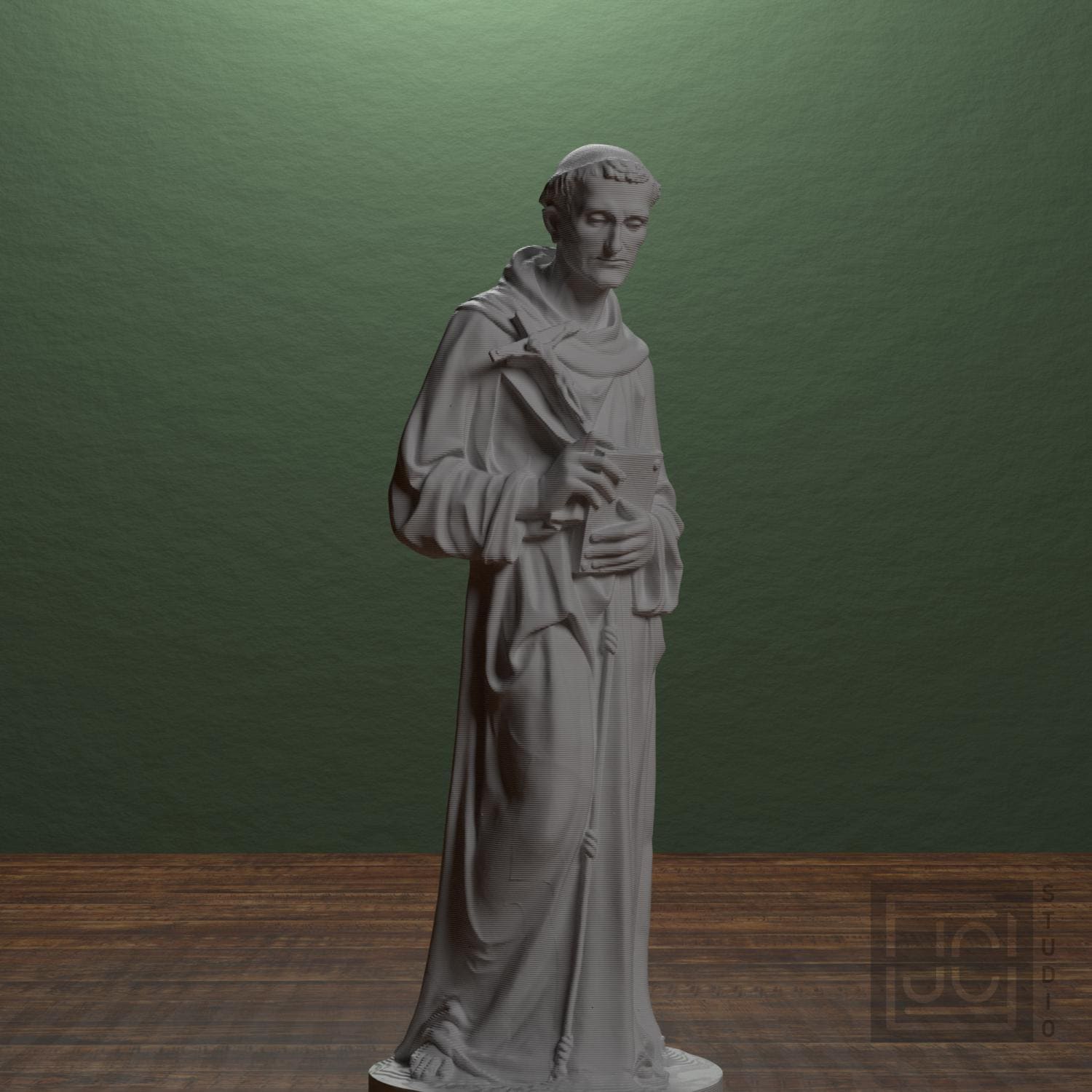 St. Francis of Assisi 3D Printed Museum Replica