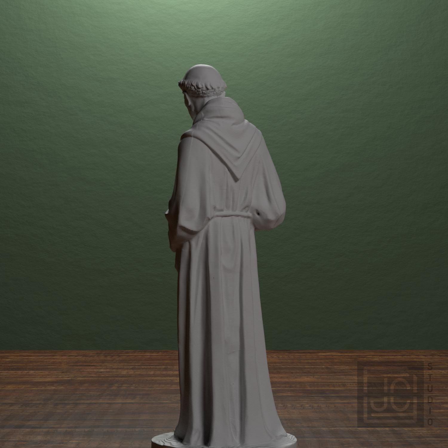 St. Francis of Assisi 3D Printed Museum Replica
