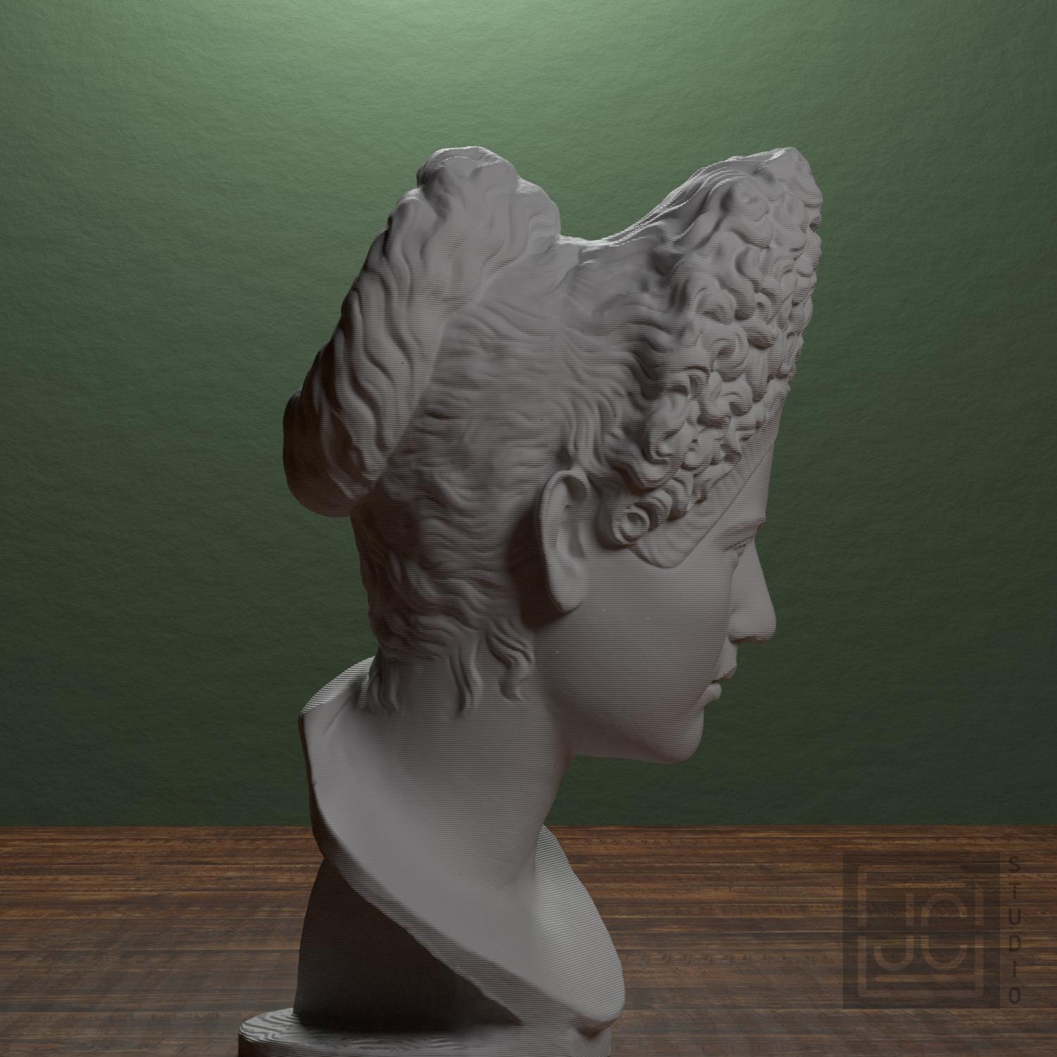 Iulia Titi 3D Printed Collectible Bust