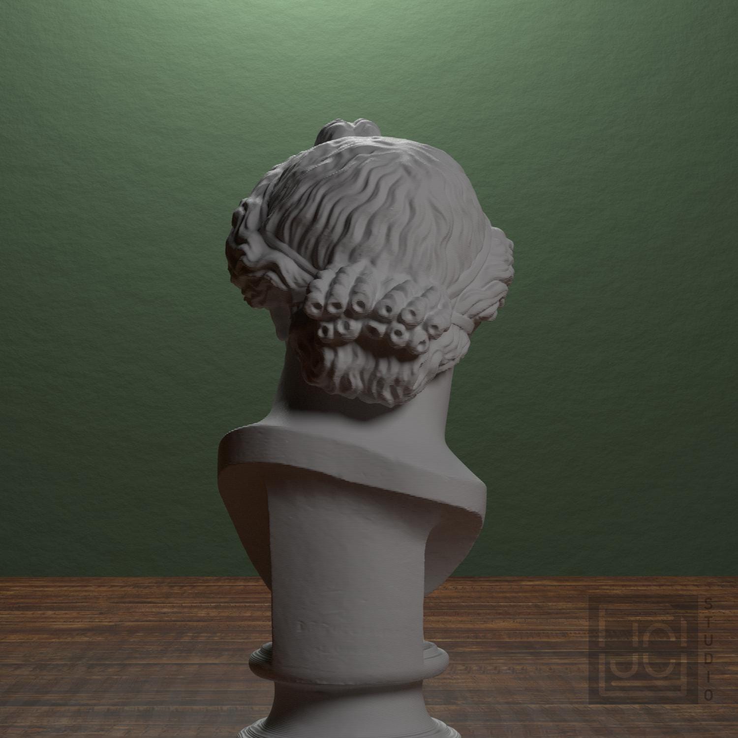 Apollo Lykeios 3D Printed Collectible Bust