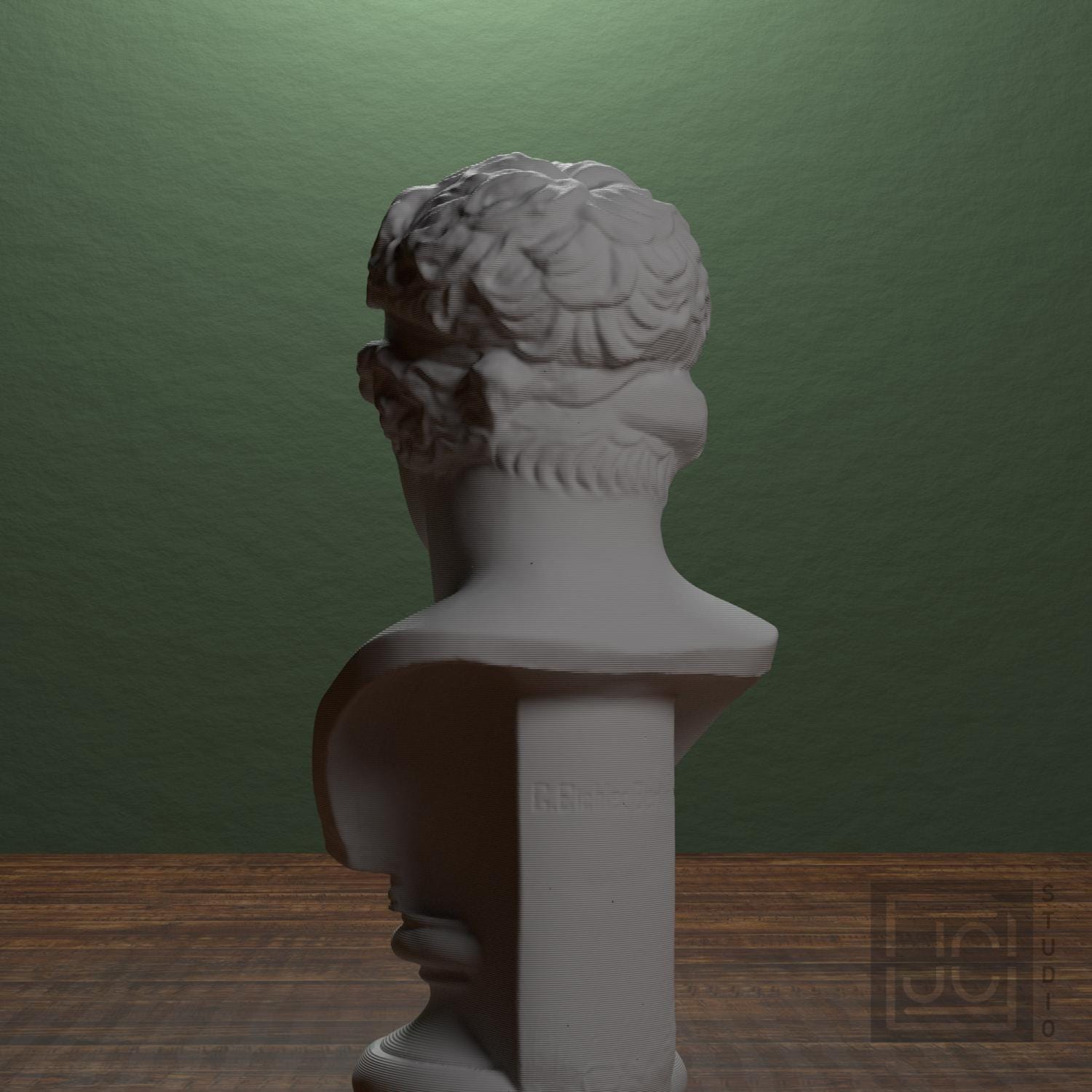 Diadumenos 3D Printed Collectible Bust