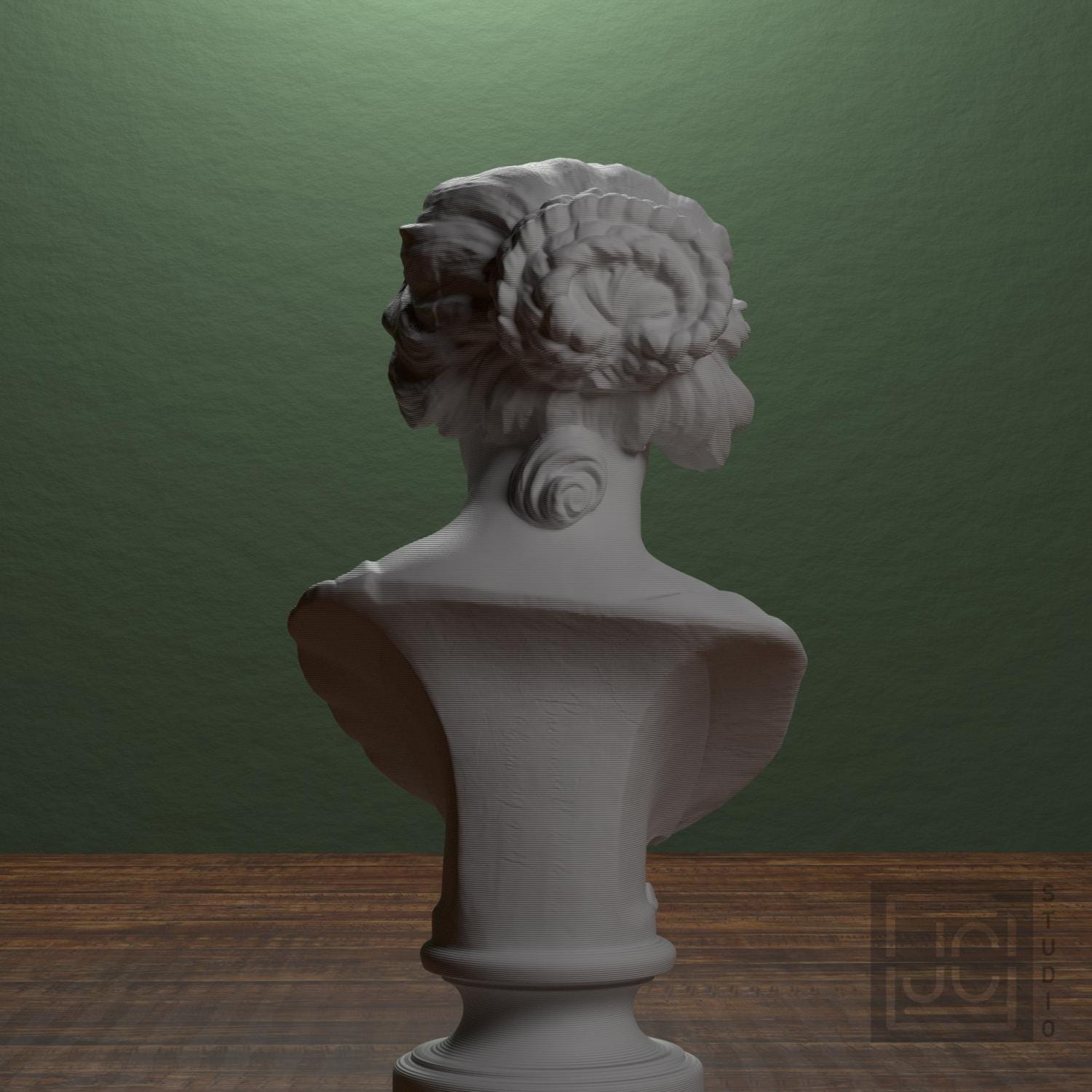 Costanza Bonarelli 3D Printed Collectible Bust