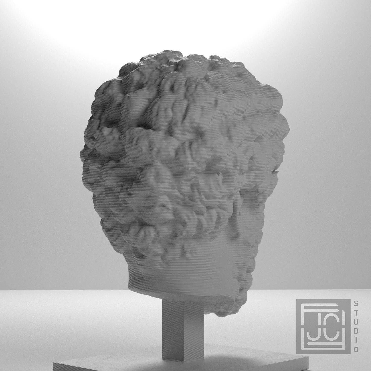 Lucius Verus 3D Printed Collectible Bust