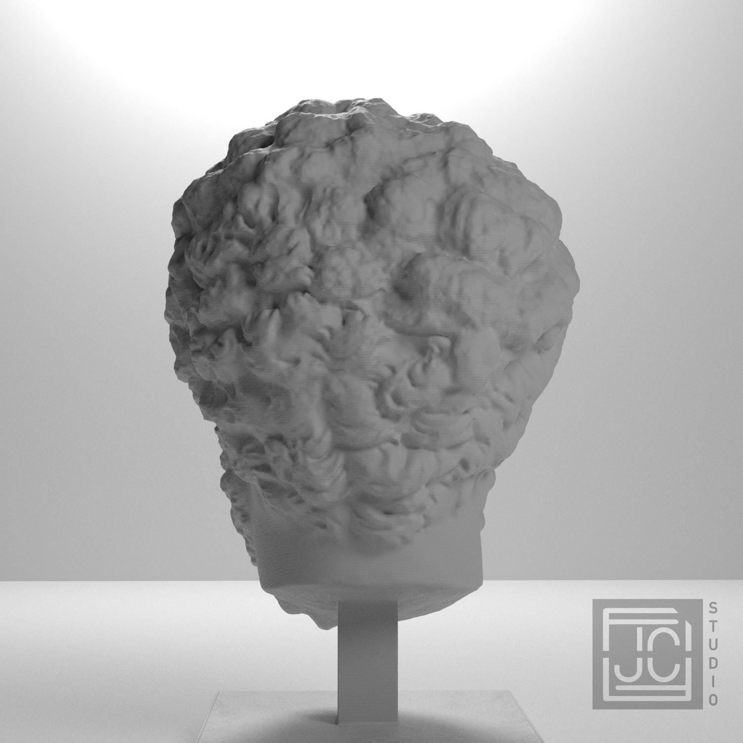 Lucius Verus 3D Printed Collectible Bust