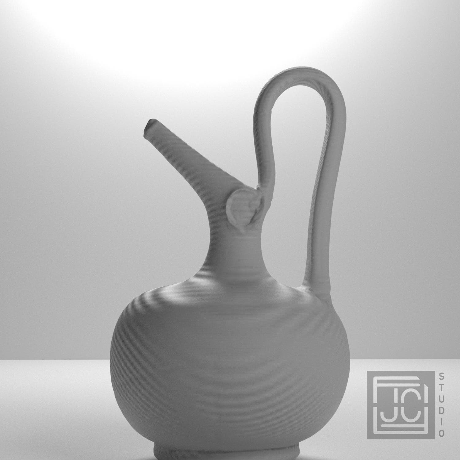 Epichysis 3D Printed Museum Replica Sculpture