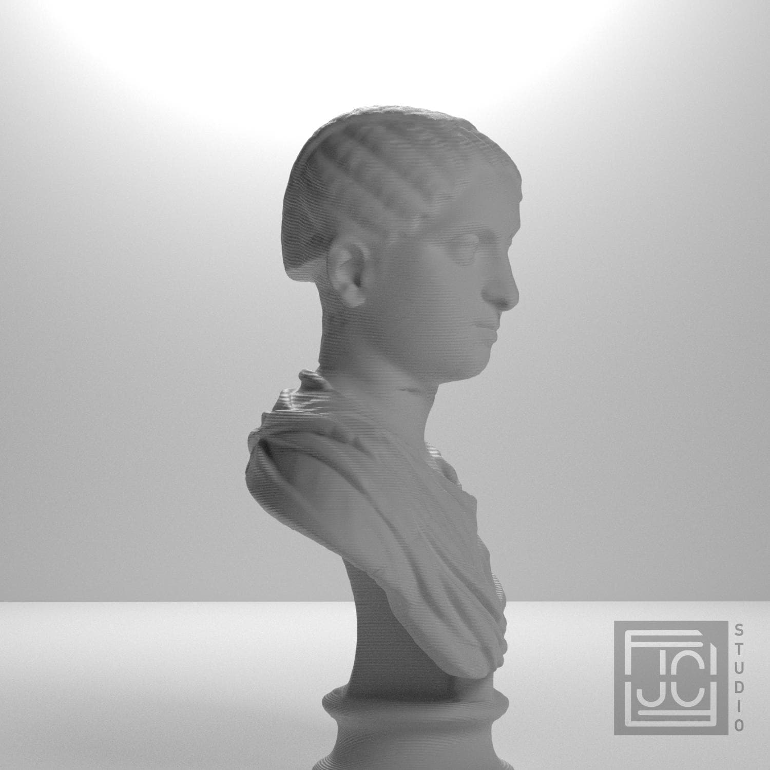 Tranquillina 3D Printed Collectible Bust