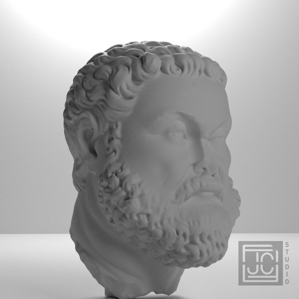 Emperor Maximian Head 3D Printed Museum Replica
