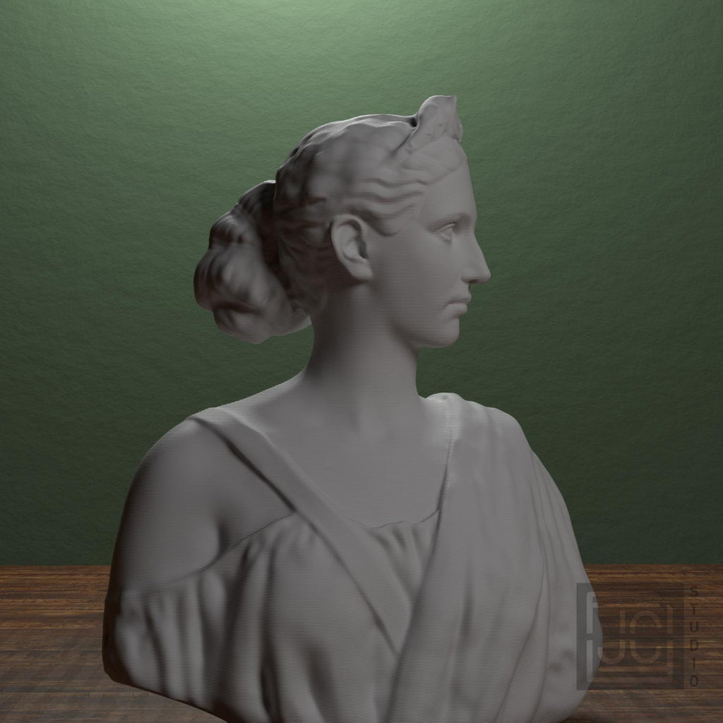 Diana 3D Printed Collectible Bust
