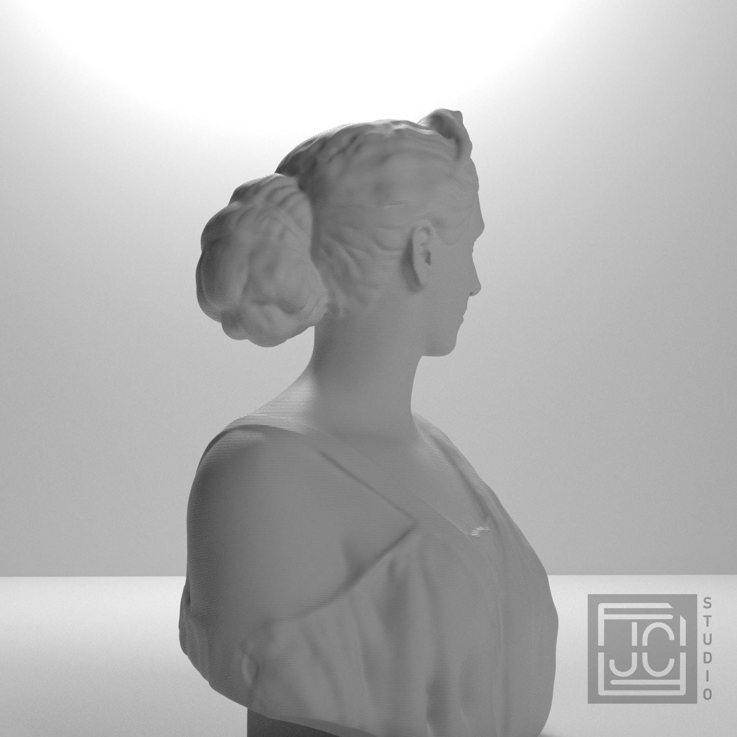 Diana 3D Printed Collectible Bust