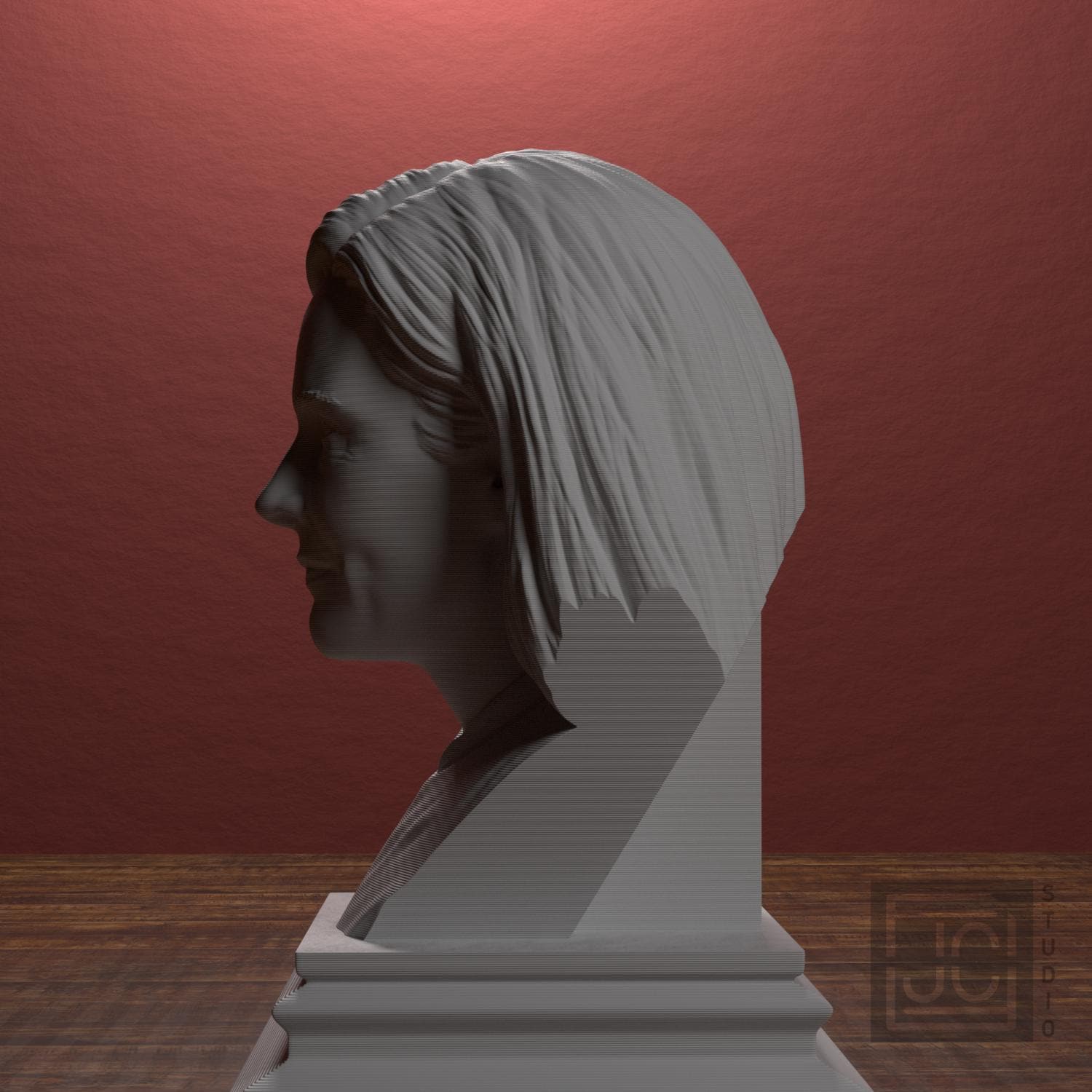 Amy Coney Barrett 3D Printed Collectible Bust