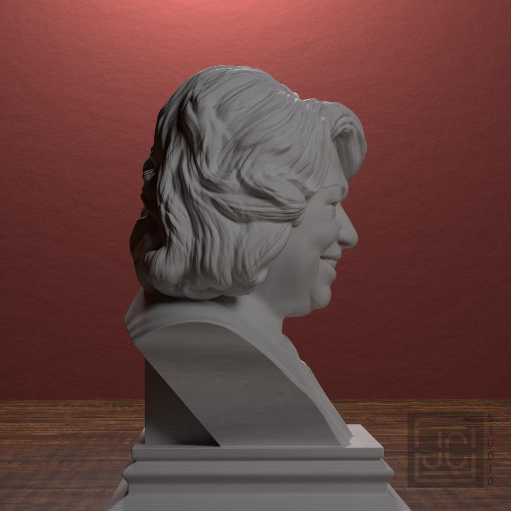 Sonia Sotomayor 3D Printed Collectible Bust