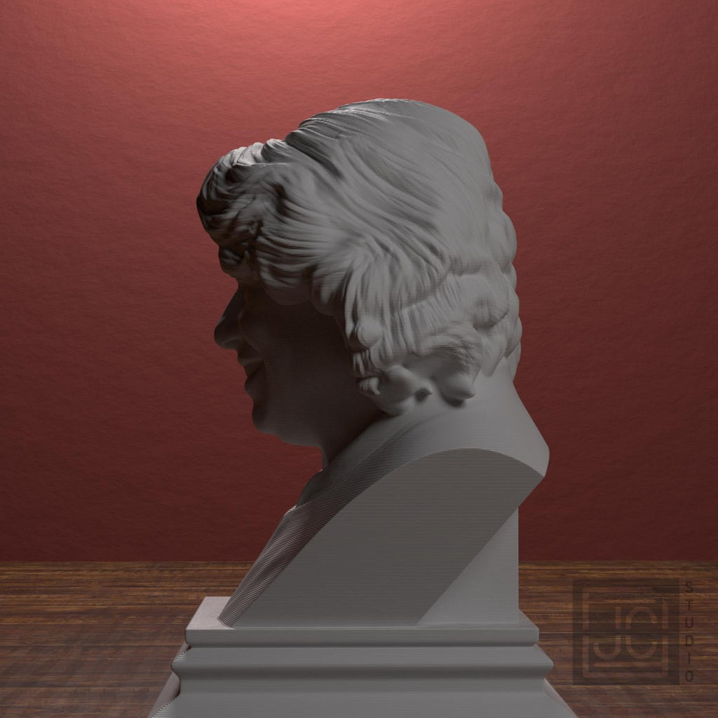 Sonia Sotomayor 3D Printed Collectible Bust
