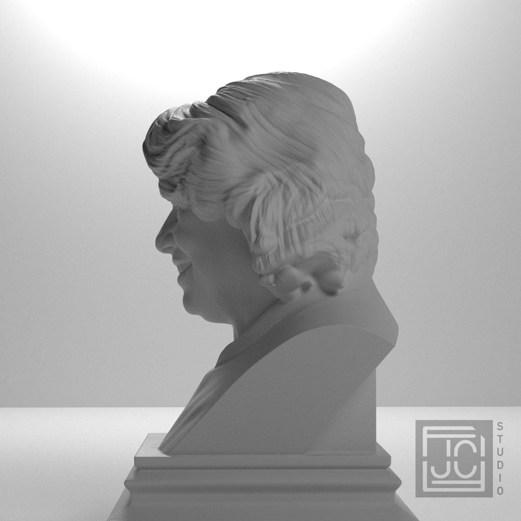 Sonia Sotomayor 3D Printed Collectible Bust