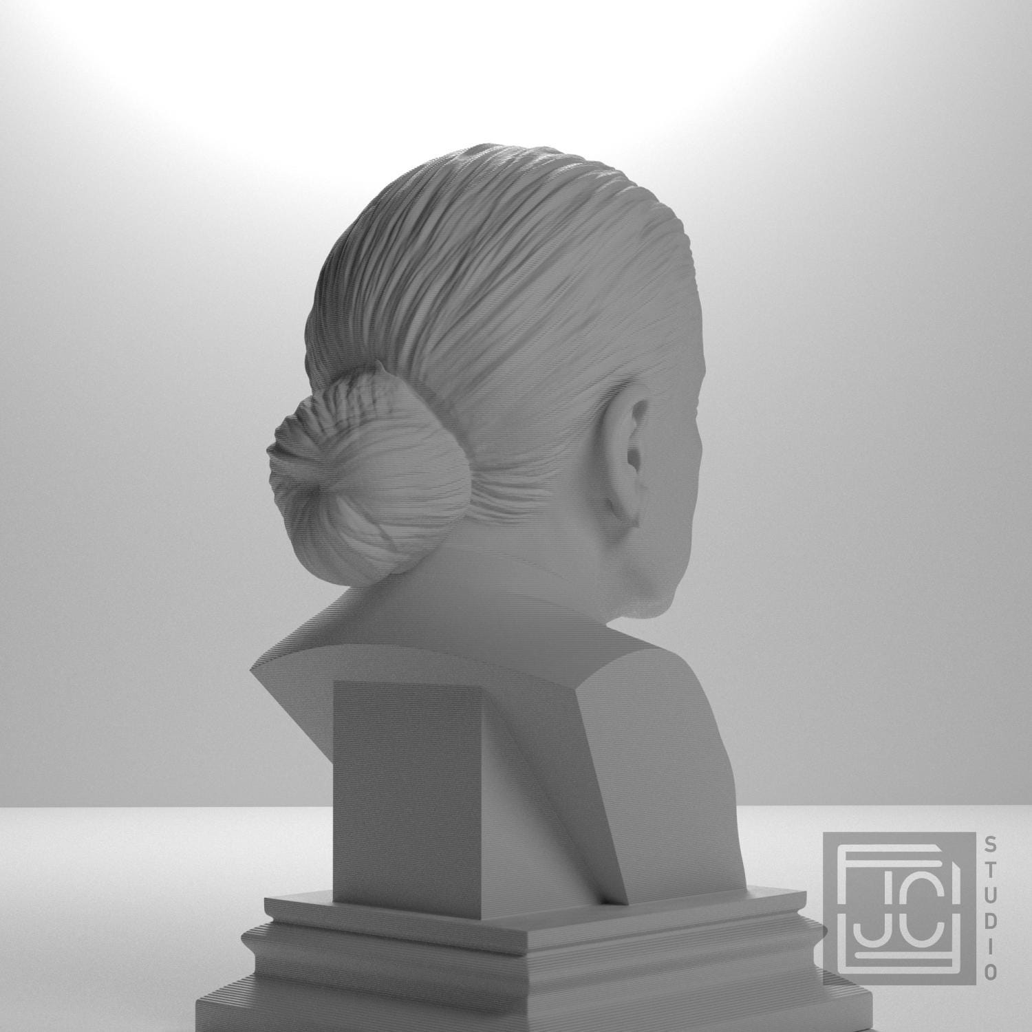 Ruth Bader Ginsburg 3D Printed Collectible Bust