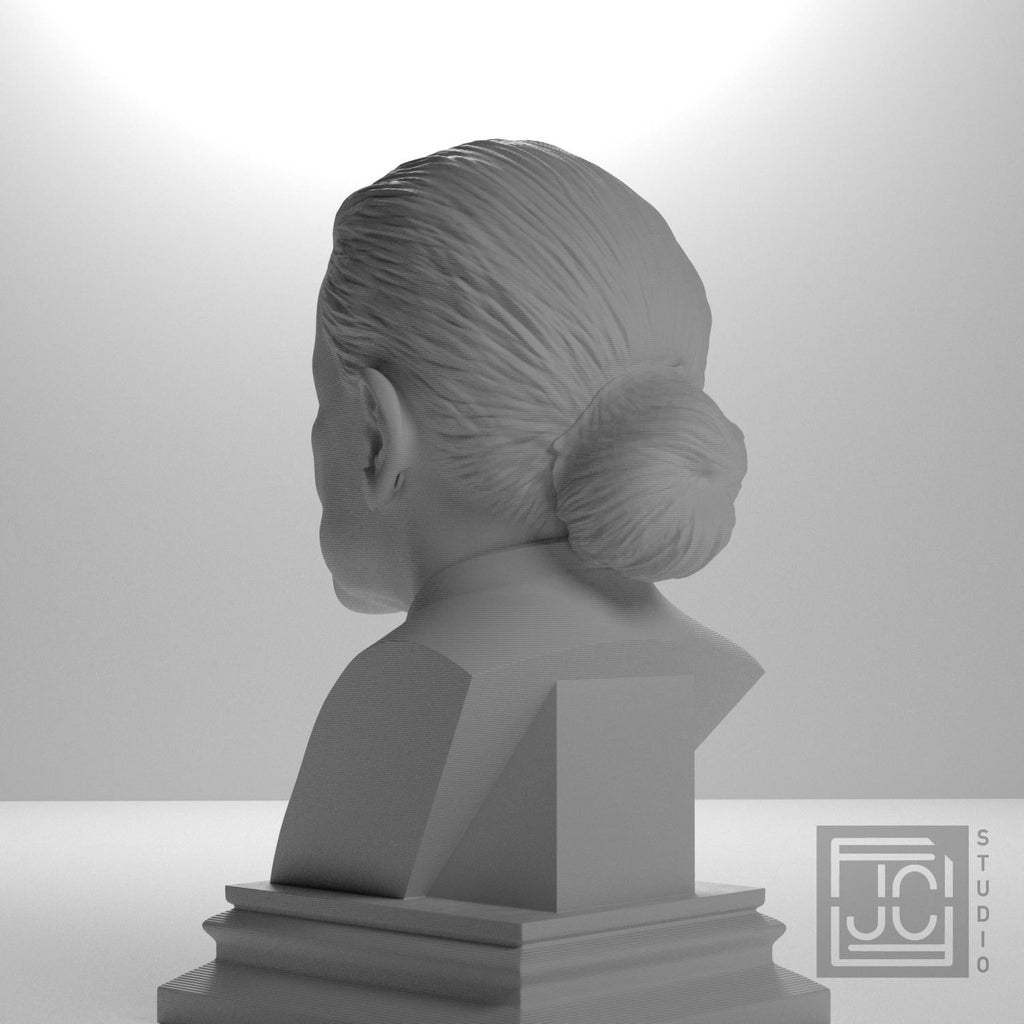 Ruth Bader Ginsburg 3D Printed Collectible Bust