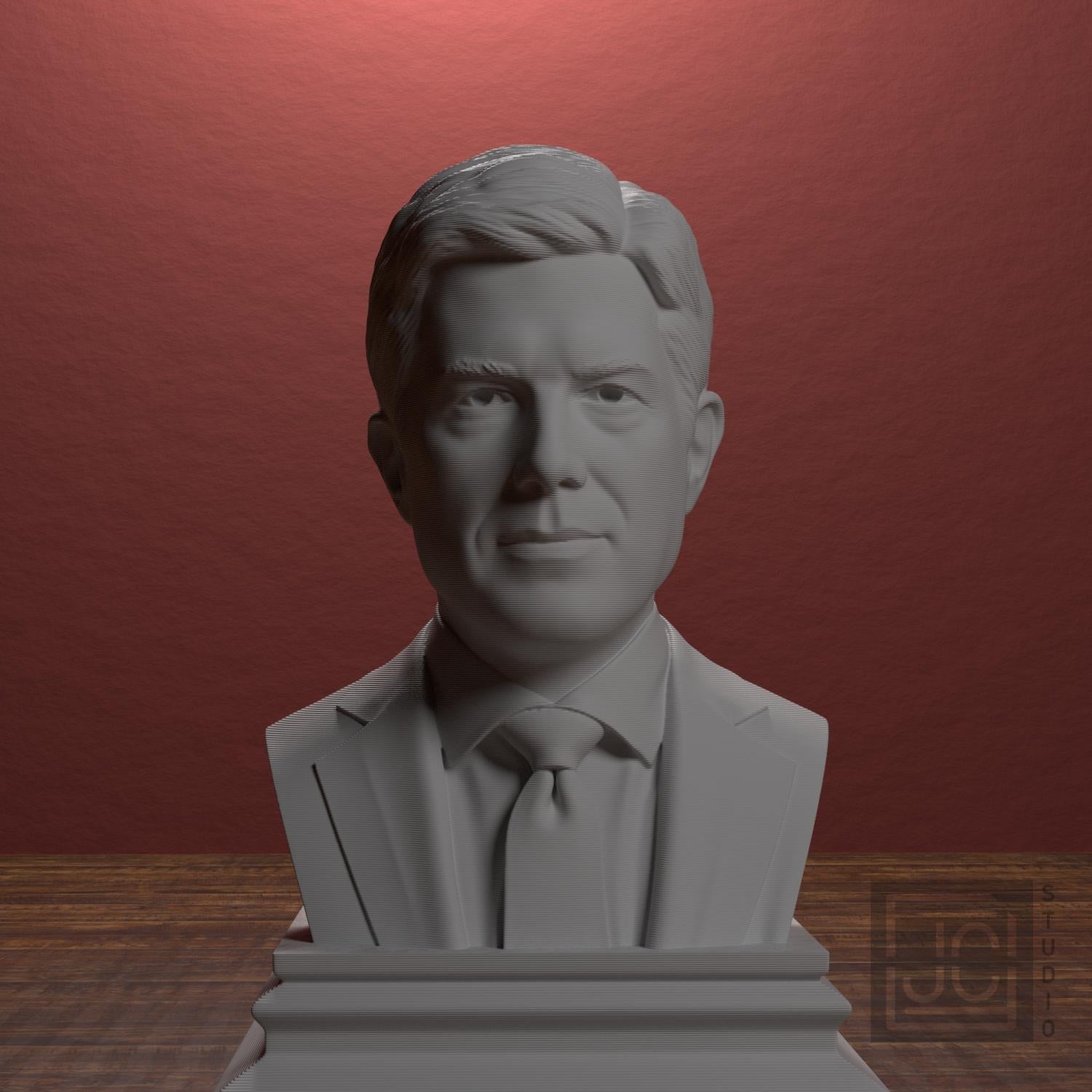 Neil Gorsuch 3D Printed Collectible Bust