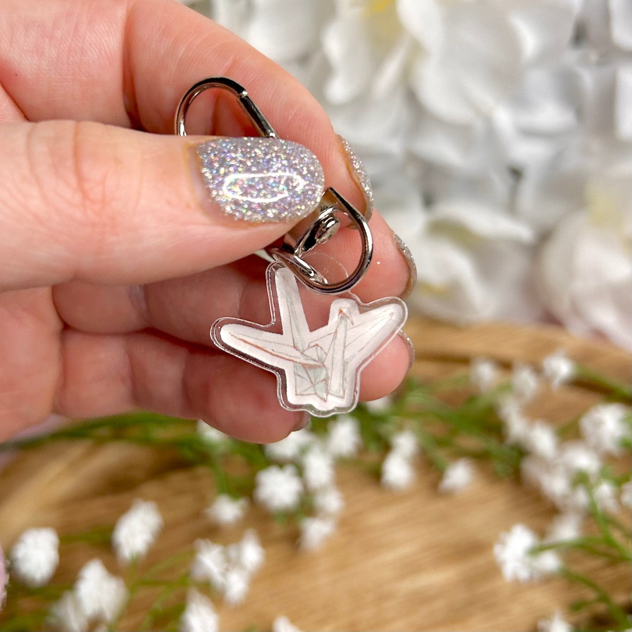 Manacled Paper Crane USB-C Dust Plug