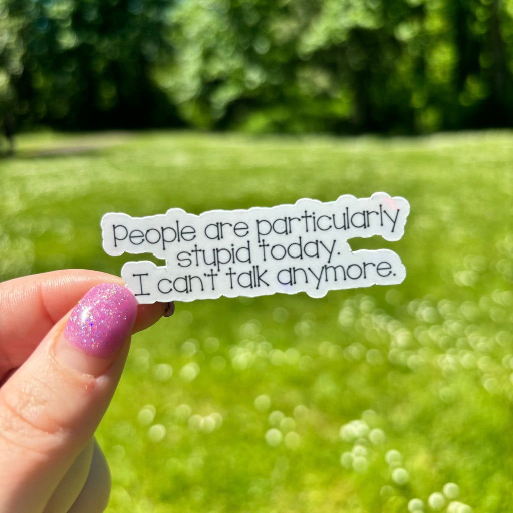 Michel Quote GG Sticker