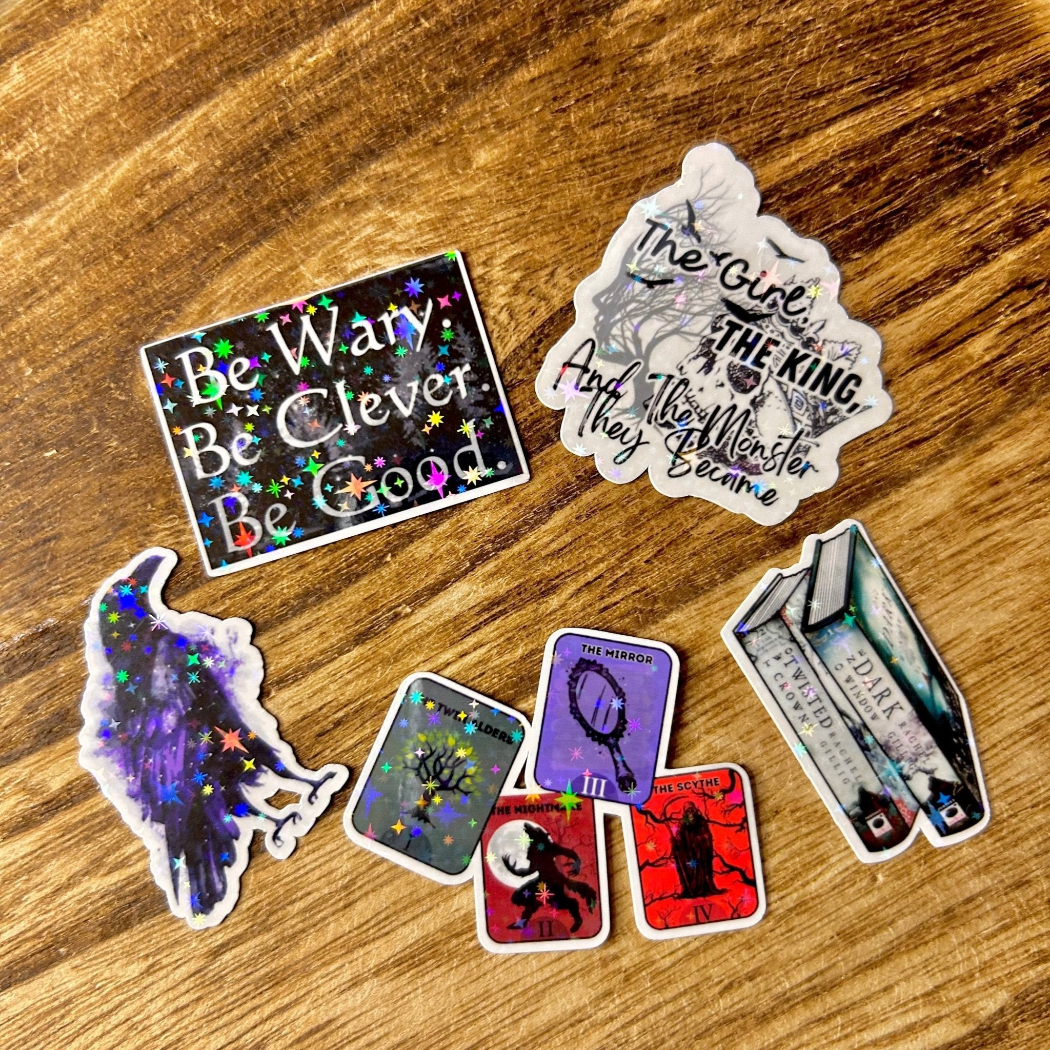 One Dark Window Sticker Bundle
