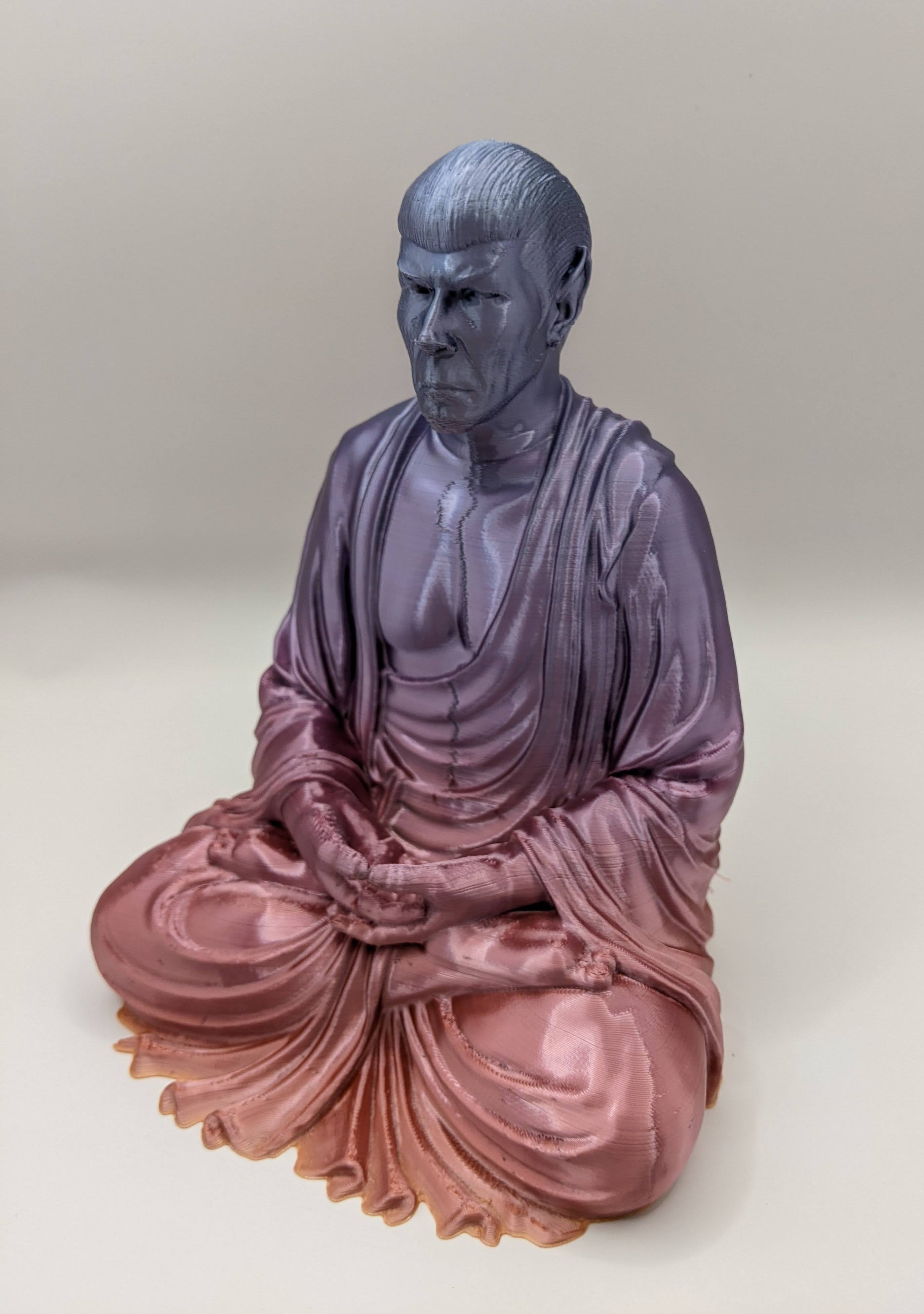 3D Printed Spock Buddha Figure