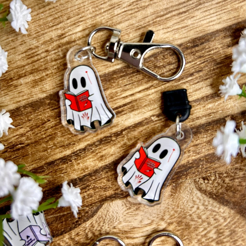 Probably Something Spooky Ghost Dust Plug USB-C