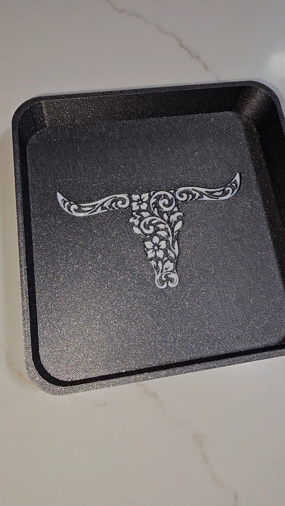 3D-Printed Western Trinket Tray