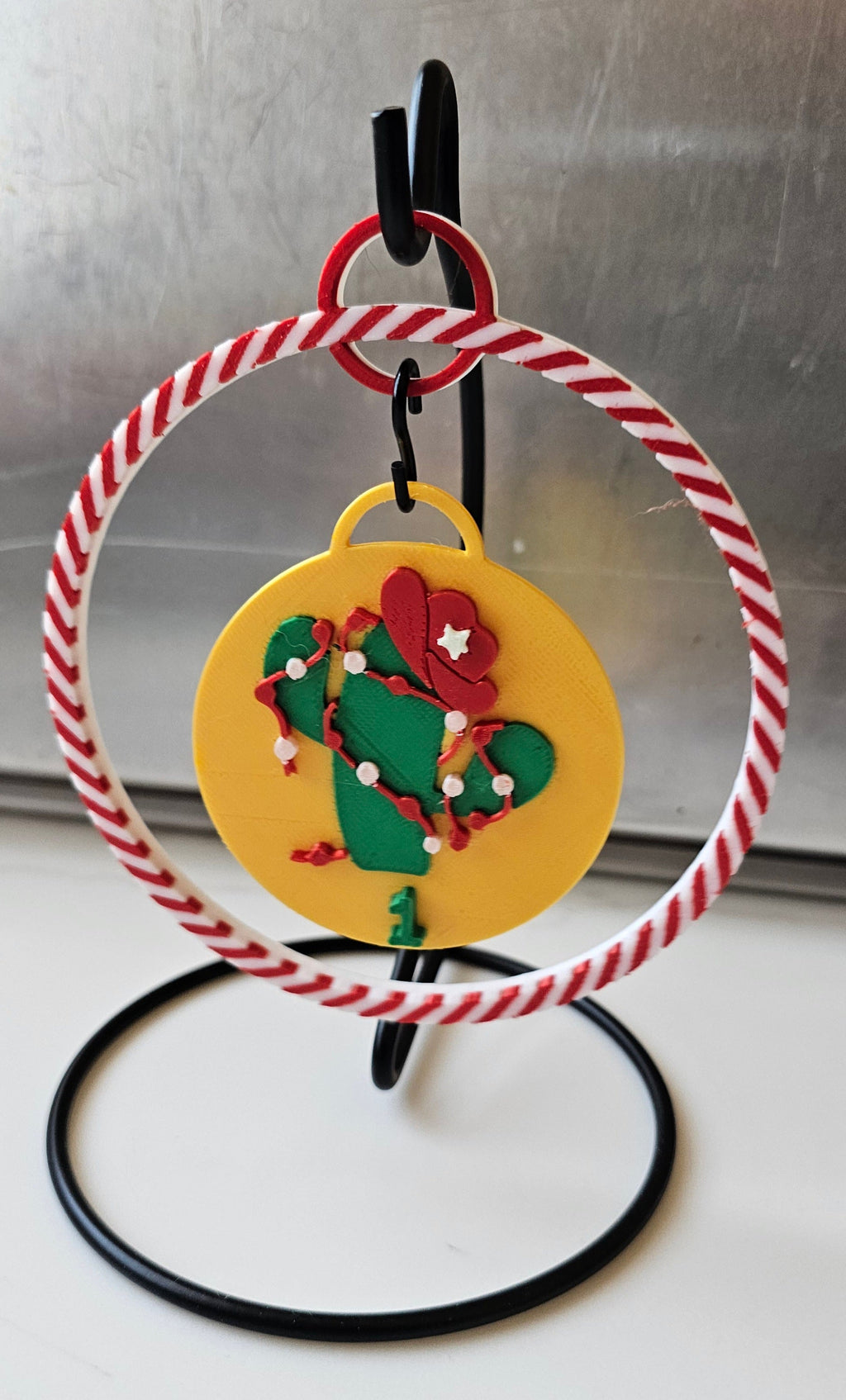 3D Printed Advent Calendar Ornament Set