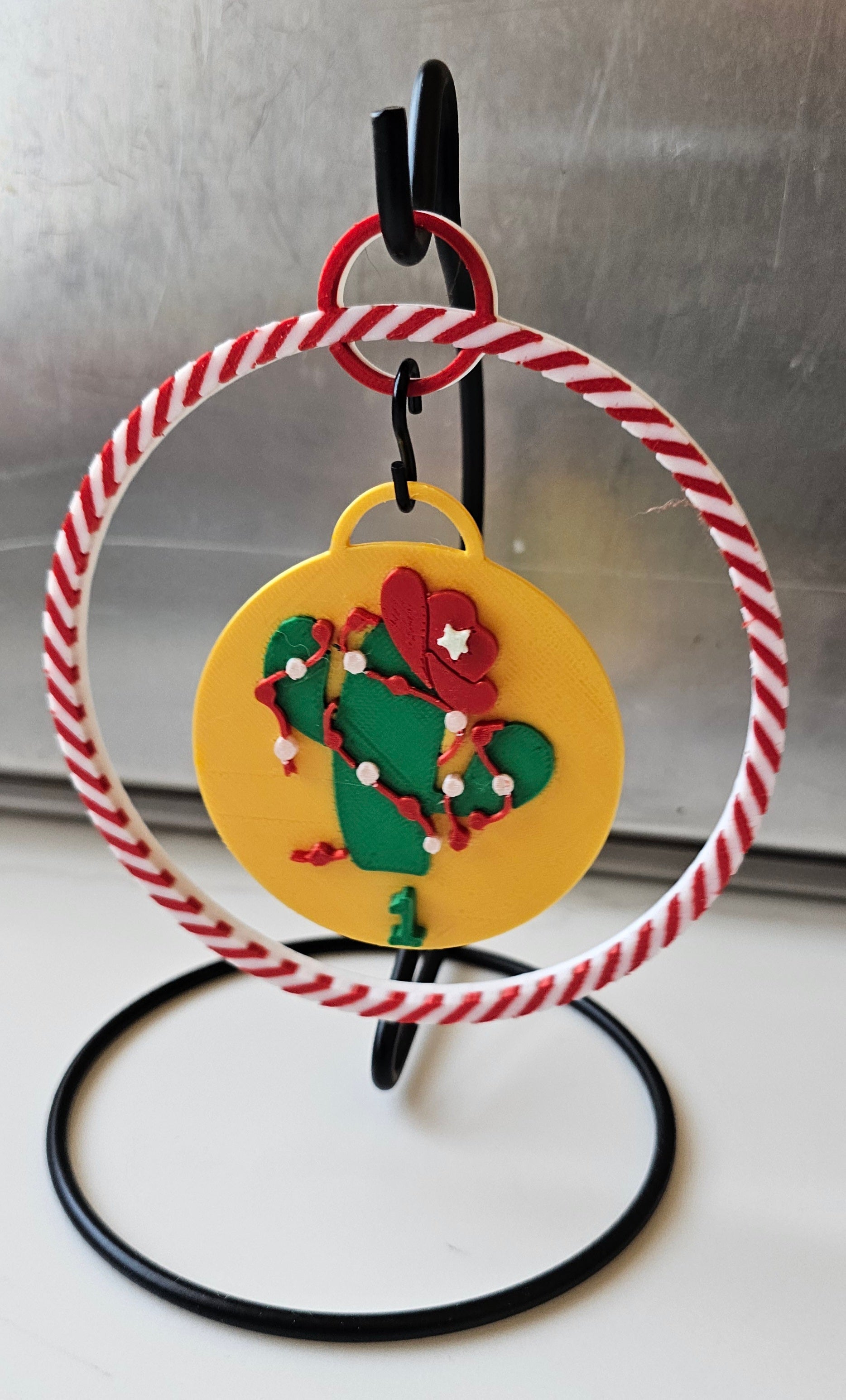 3D Printed Advent Calendar Ornament Set