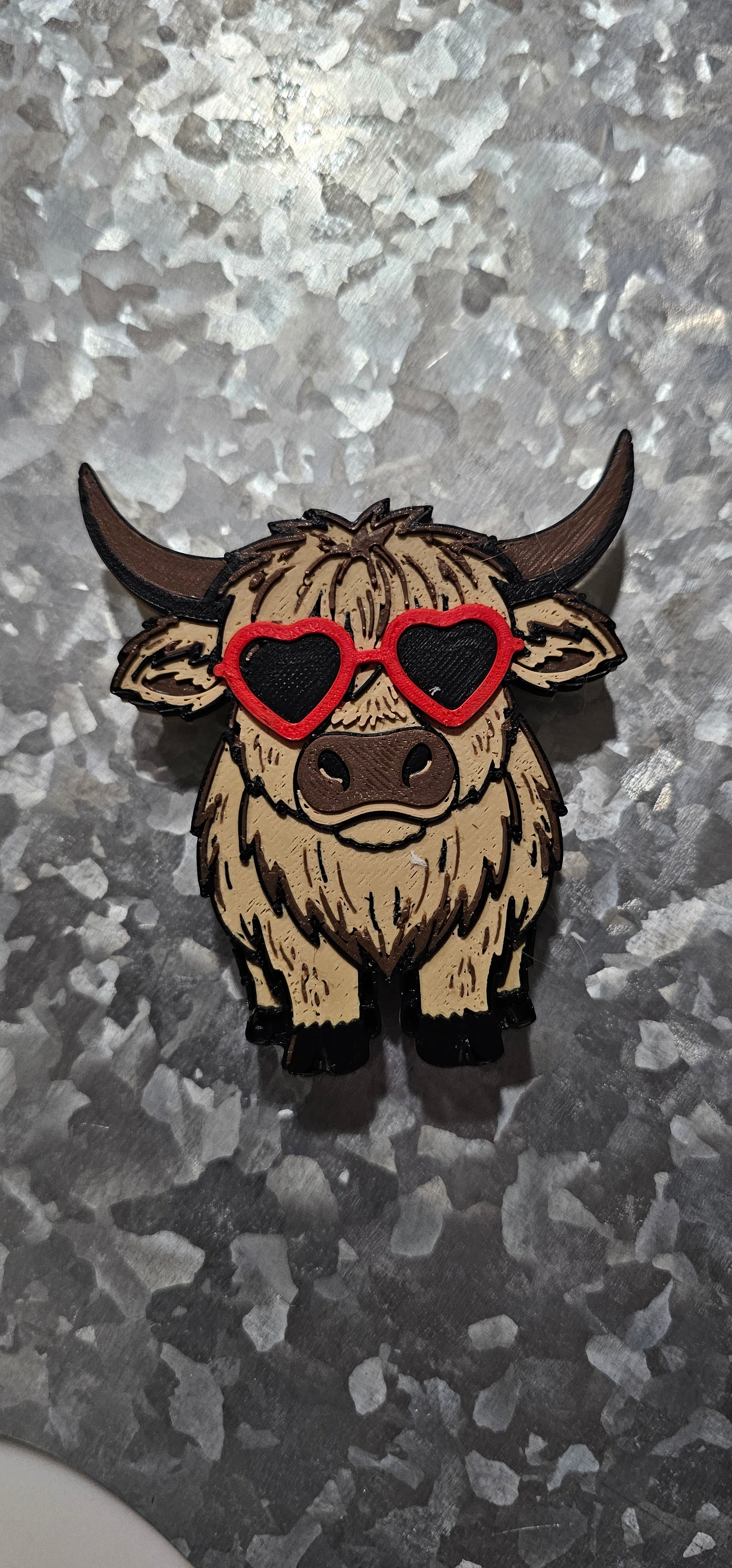 3D Printed Farm Animal & Tractor Magnets