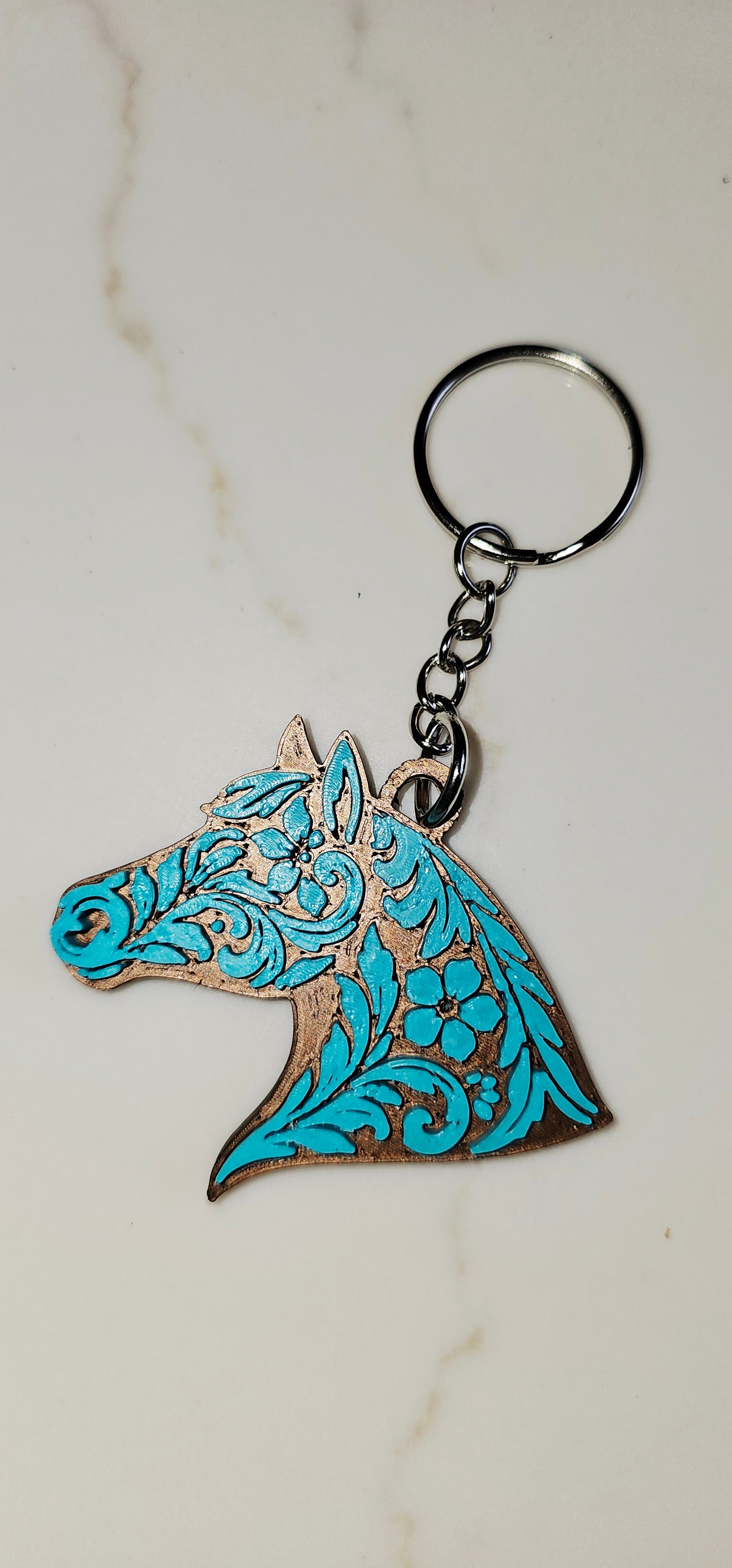 3D Printed Year of the Horse Bookmark, Keychain, Charm, Pin, or Magnet